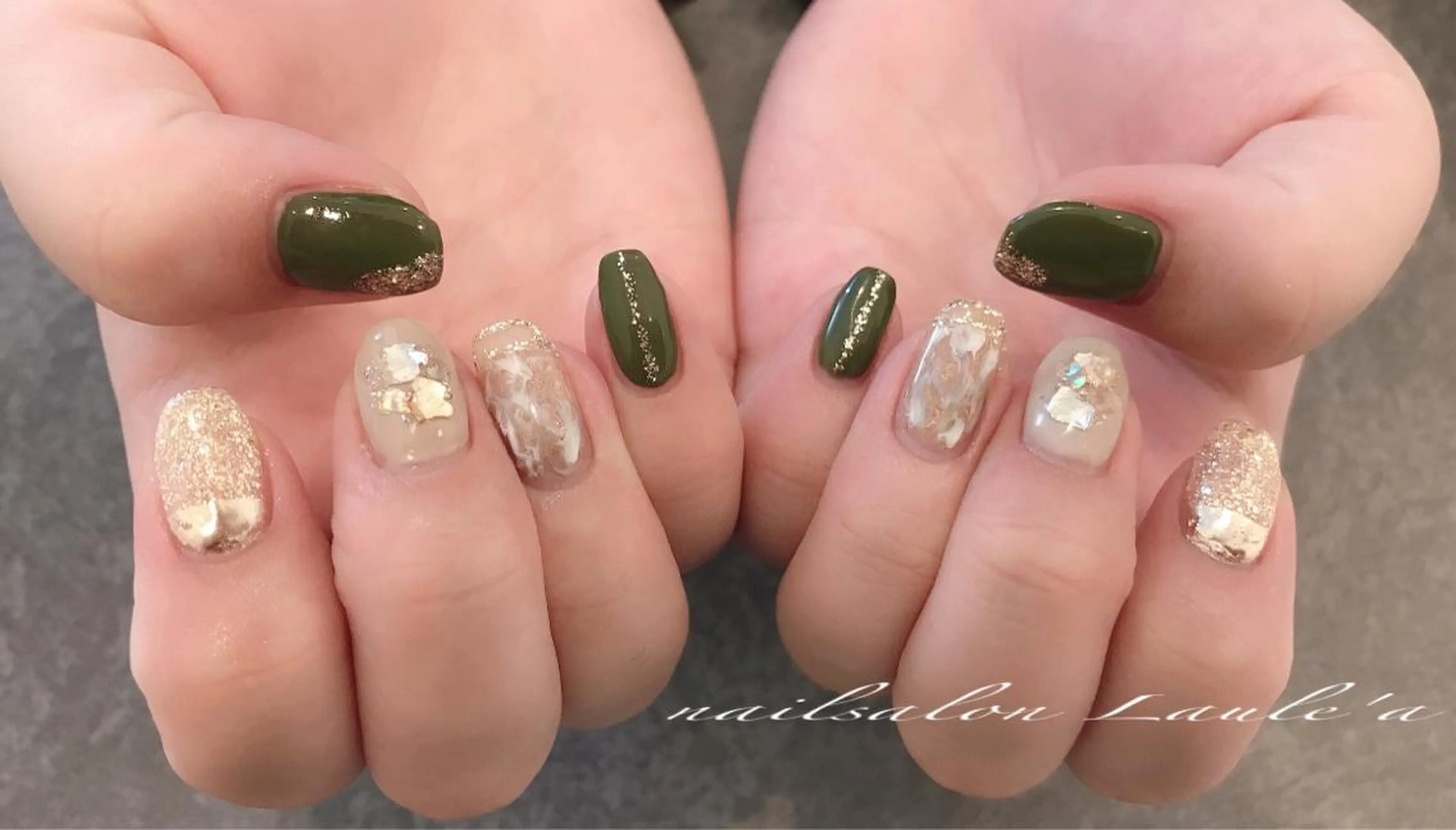 ネイル nailsalon Laule'aのネイルデザイン