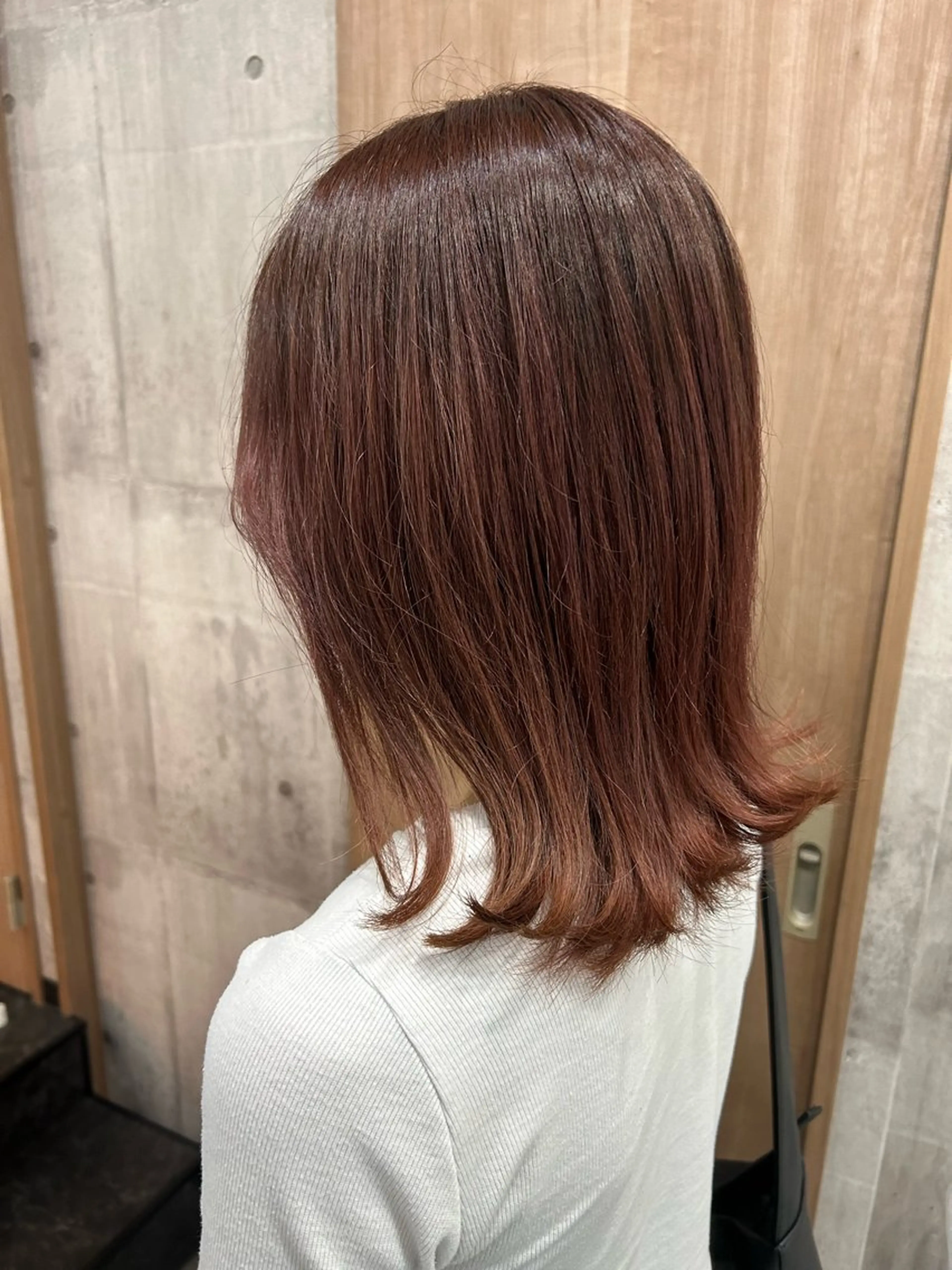 ミディアム カット ヘアカラー トリートメント sunnyside大名所属・sunny side 大名　りょう👸🏼のヘアスタイル