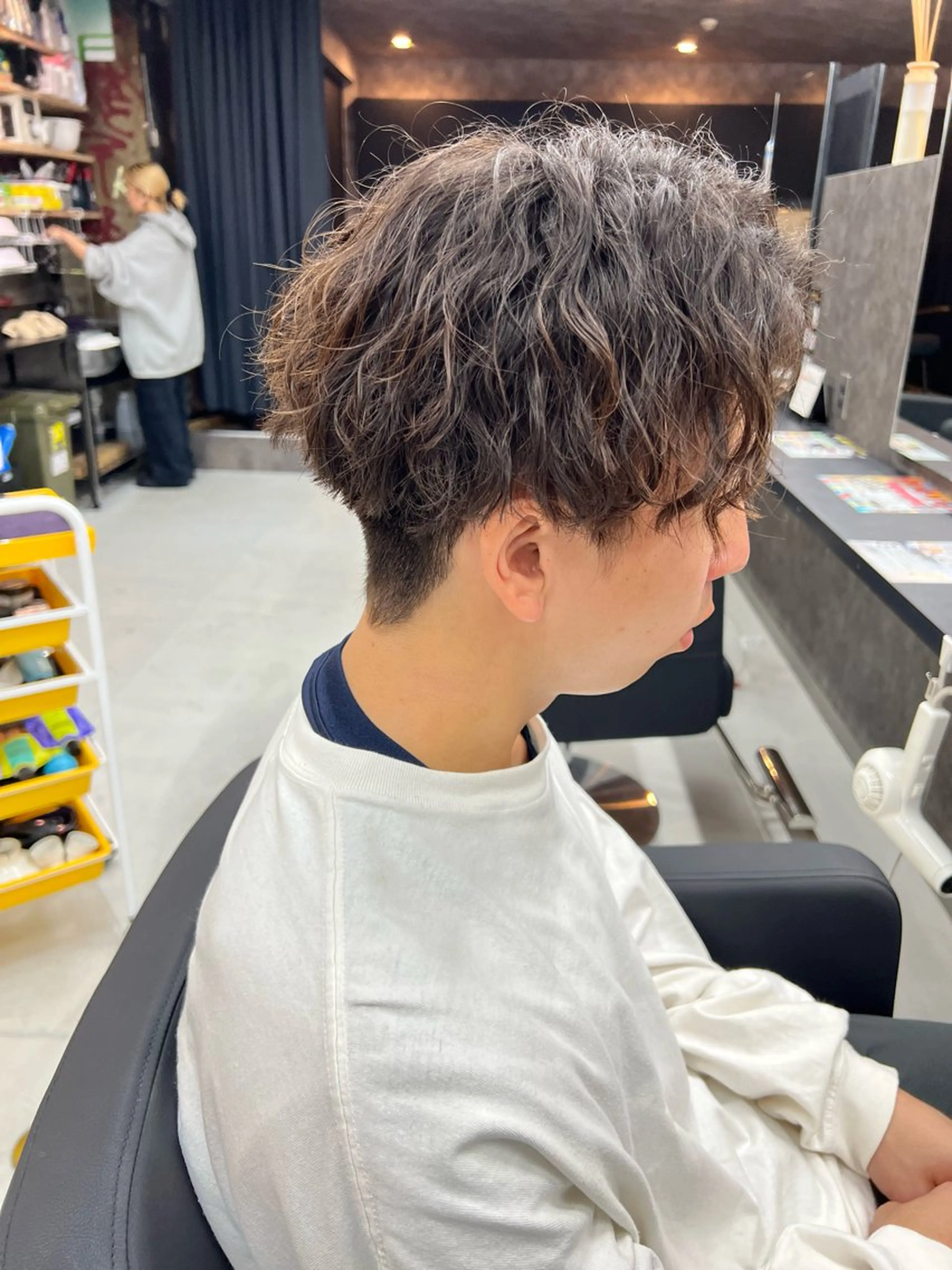 パーマ復活メンテナンスメンズカットの写真