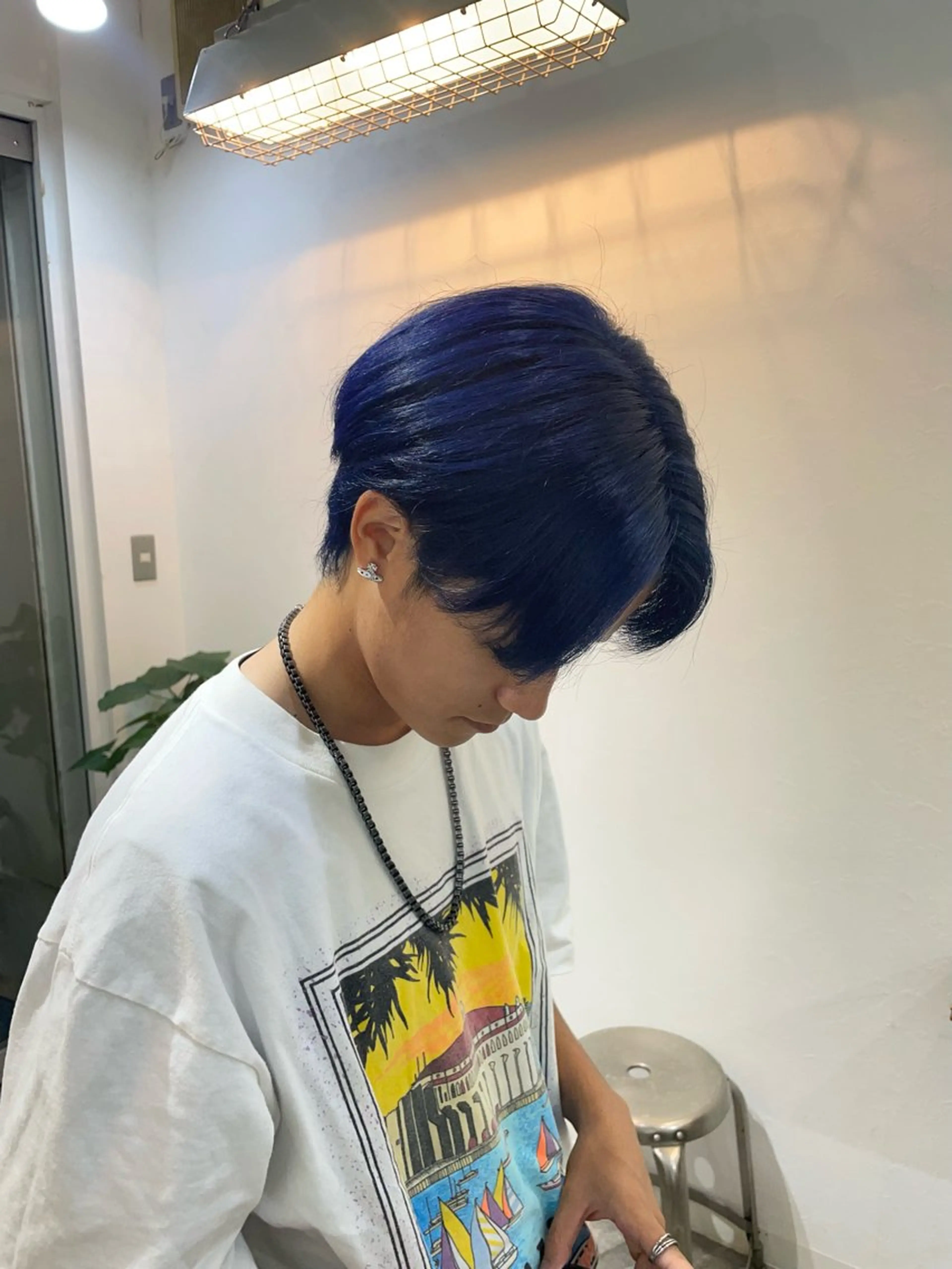 ショート メンズ GO TODAY SHAiRE SALON 原宿本店所属・REINA/ブリーチ /ハイトーン/原宿のヘアスタイル