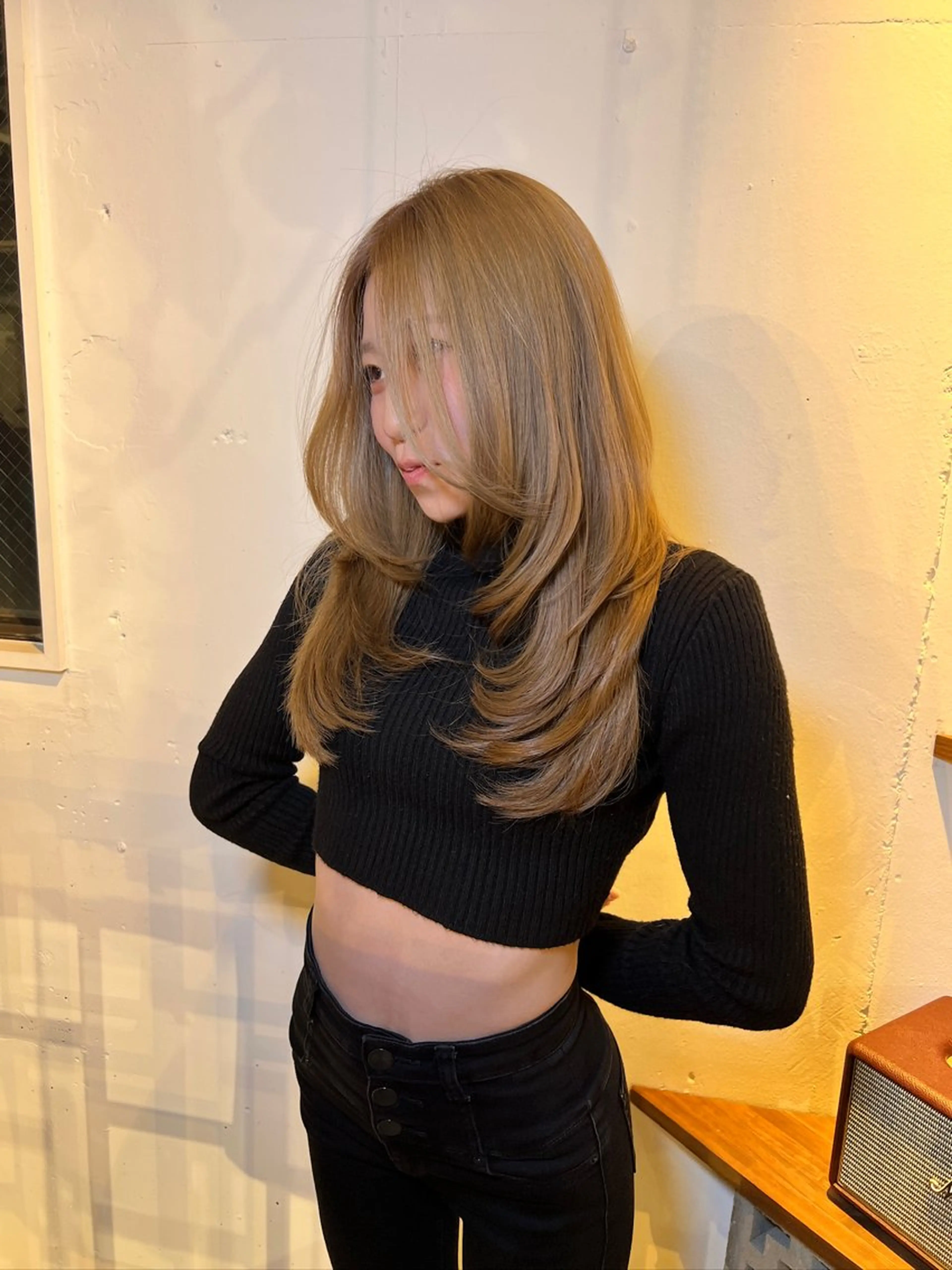 レイヤーカット+シャンプーブローの写真