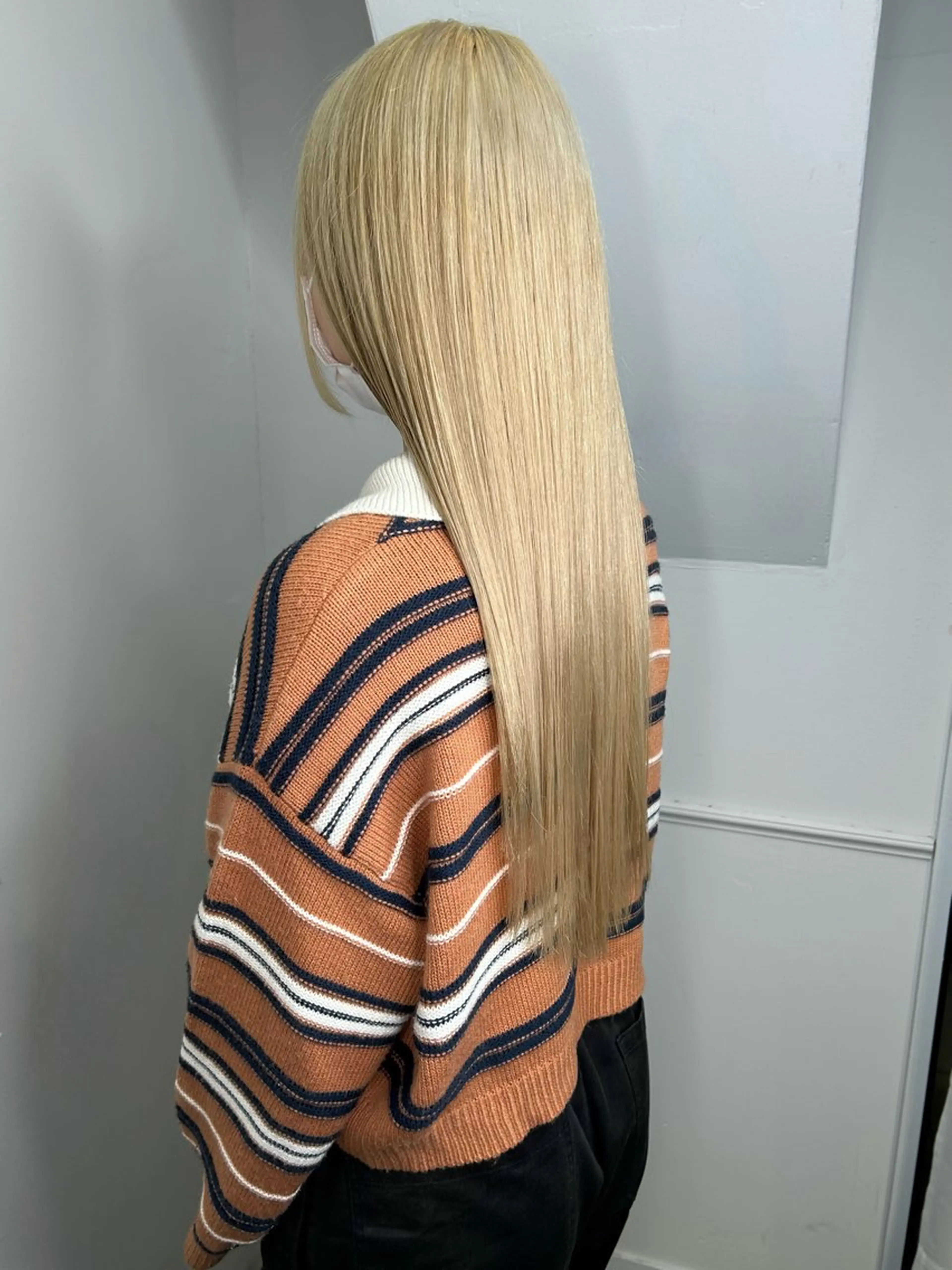 ロング カラー ブリーチ ケアブリーチ ハイトーンカラー land所属・透明感カラー/レイヤ ー🌙Honokaのヘアスタイル