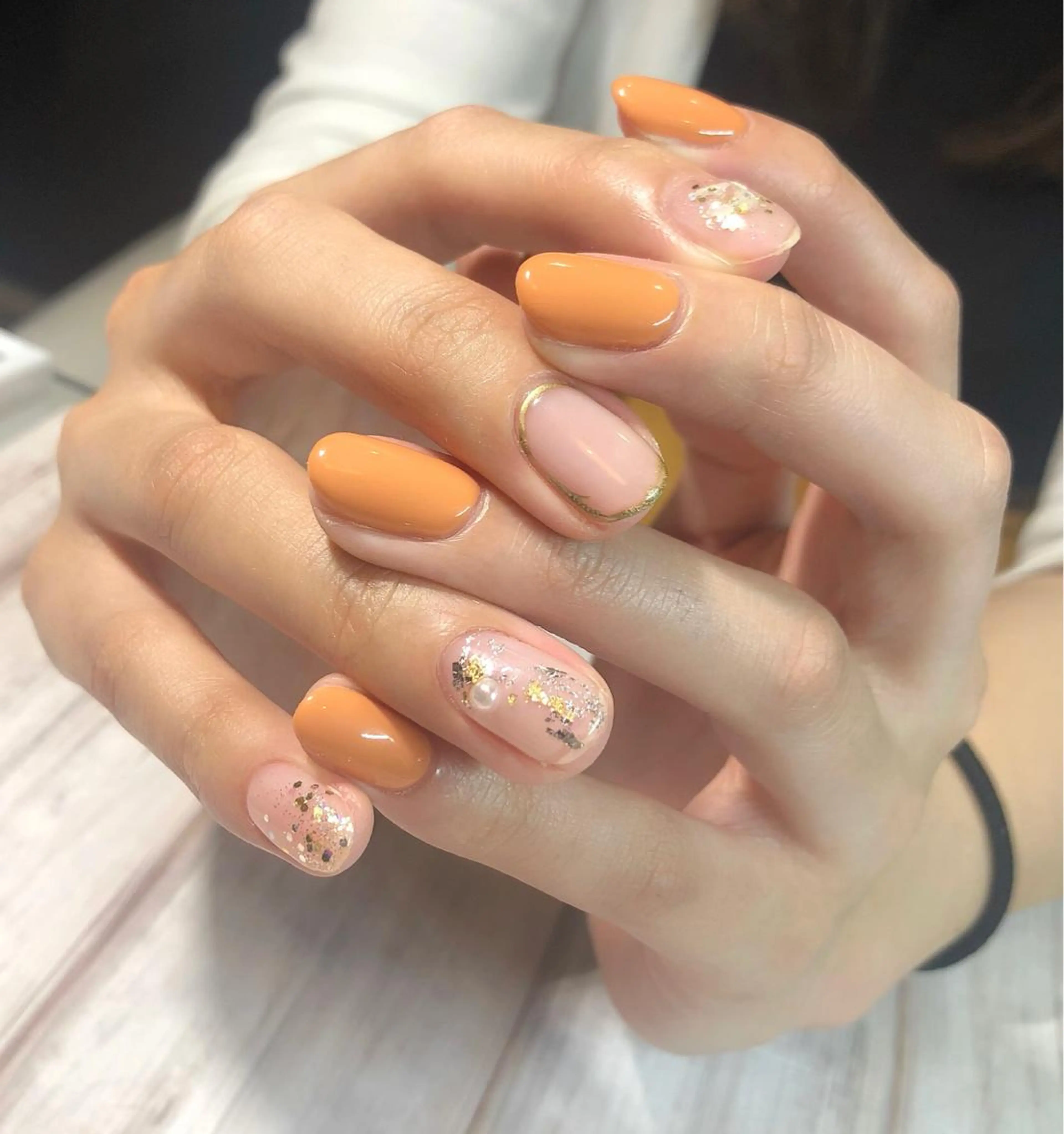 ネイル ニュアンスネイル 木村 瑞希のネイルデザイン