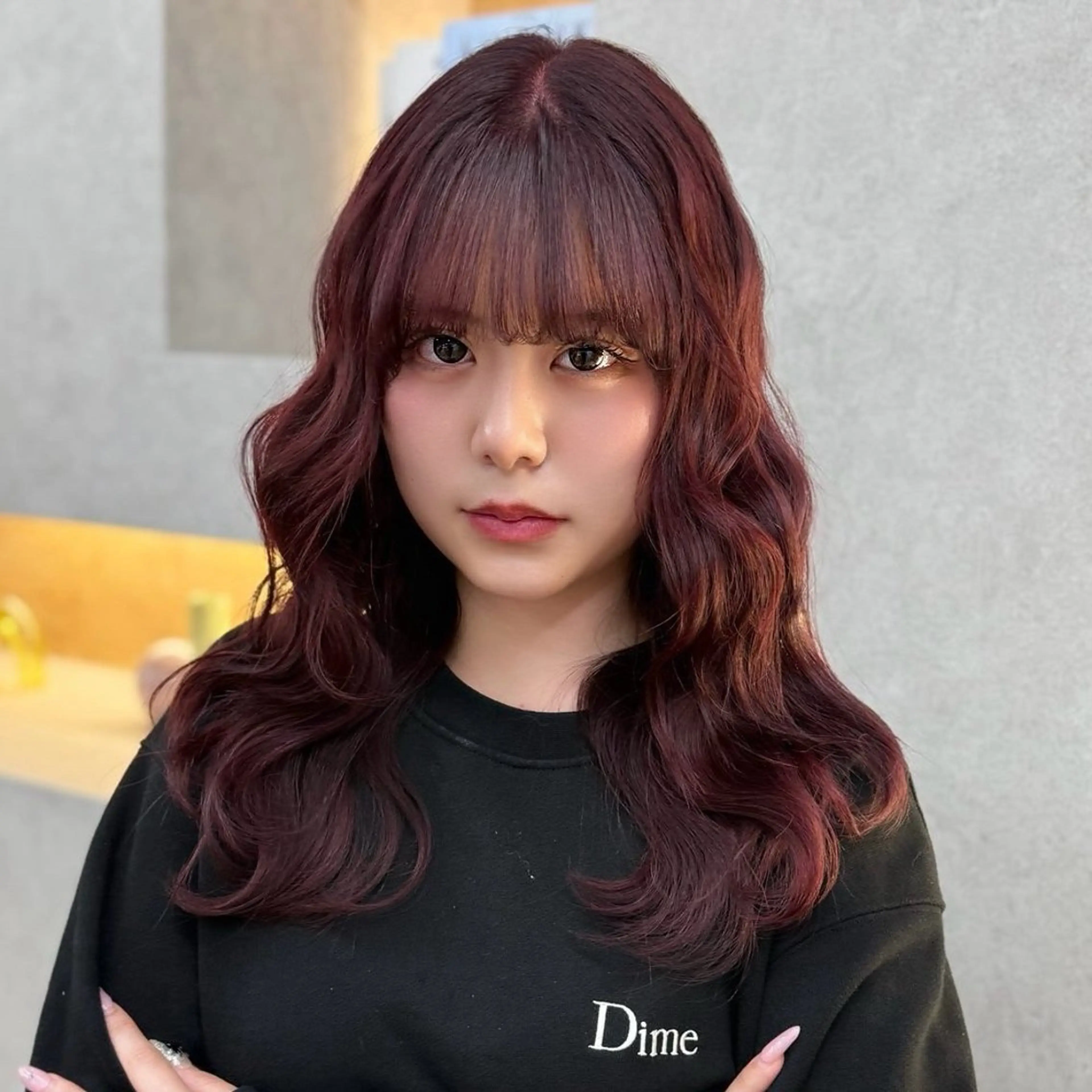 【迷ったらこれ👀】艶カラー剤使用✨️1ブリーチカラー＋Aujuaトリートメント🌟💫の写真