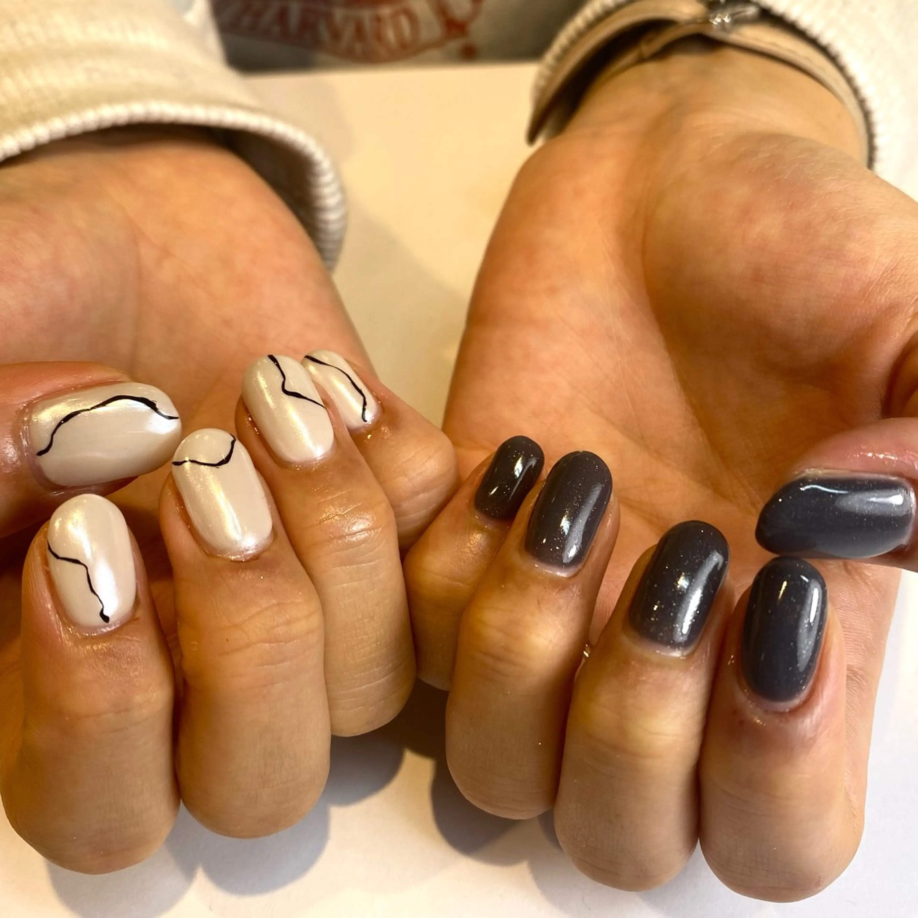 ネイル ハンドネイル minuit ︎nail/Yumeのネイルデザイン