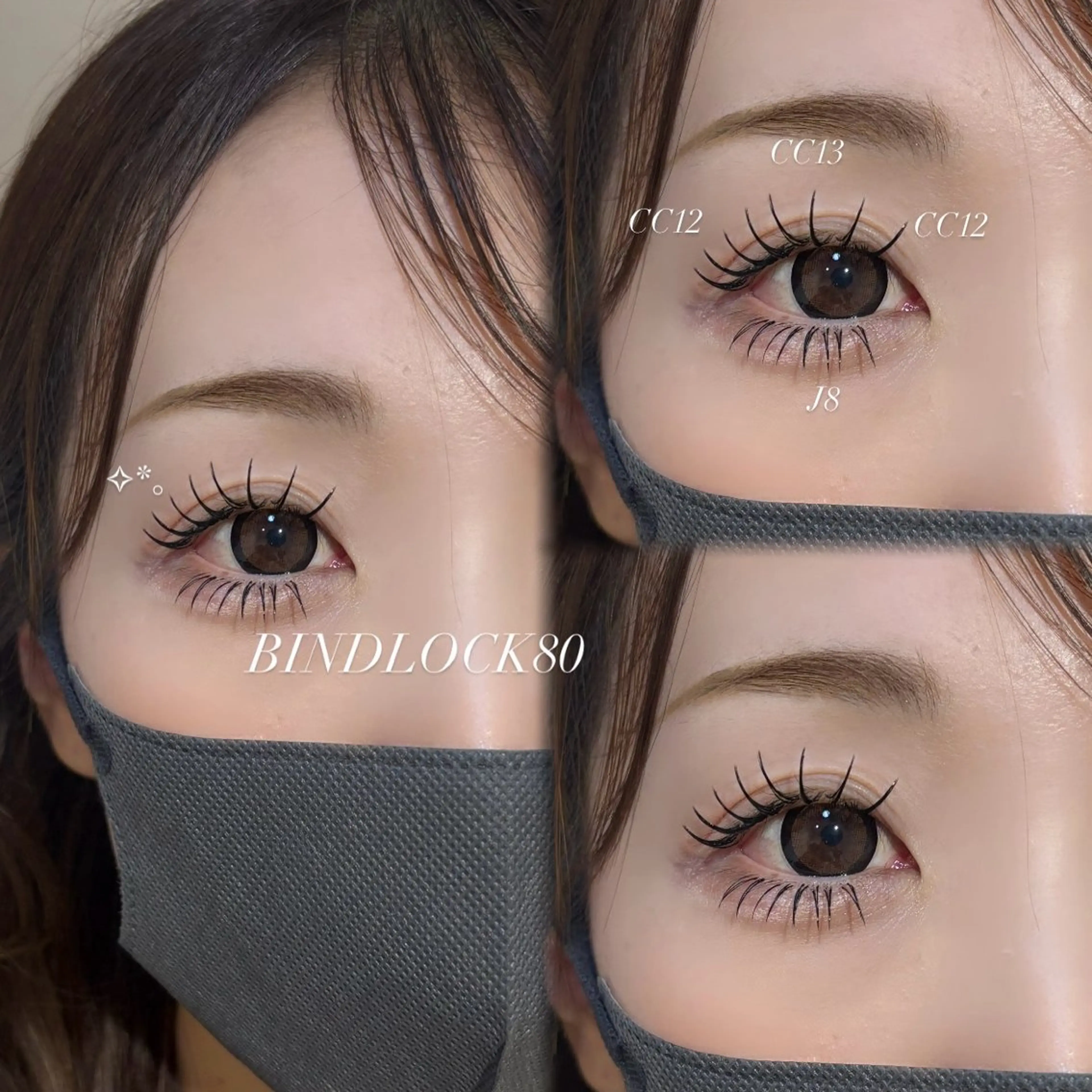 マツエク・マツパ バインドロック マツエク CreBiA   eyelash所属・CreBiA🎀 ayaのマツエク・マツパデザイン