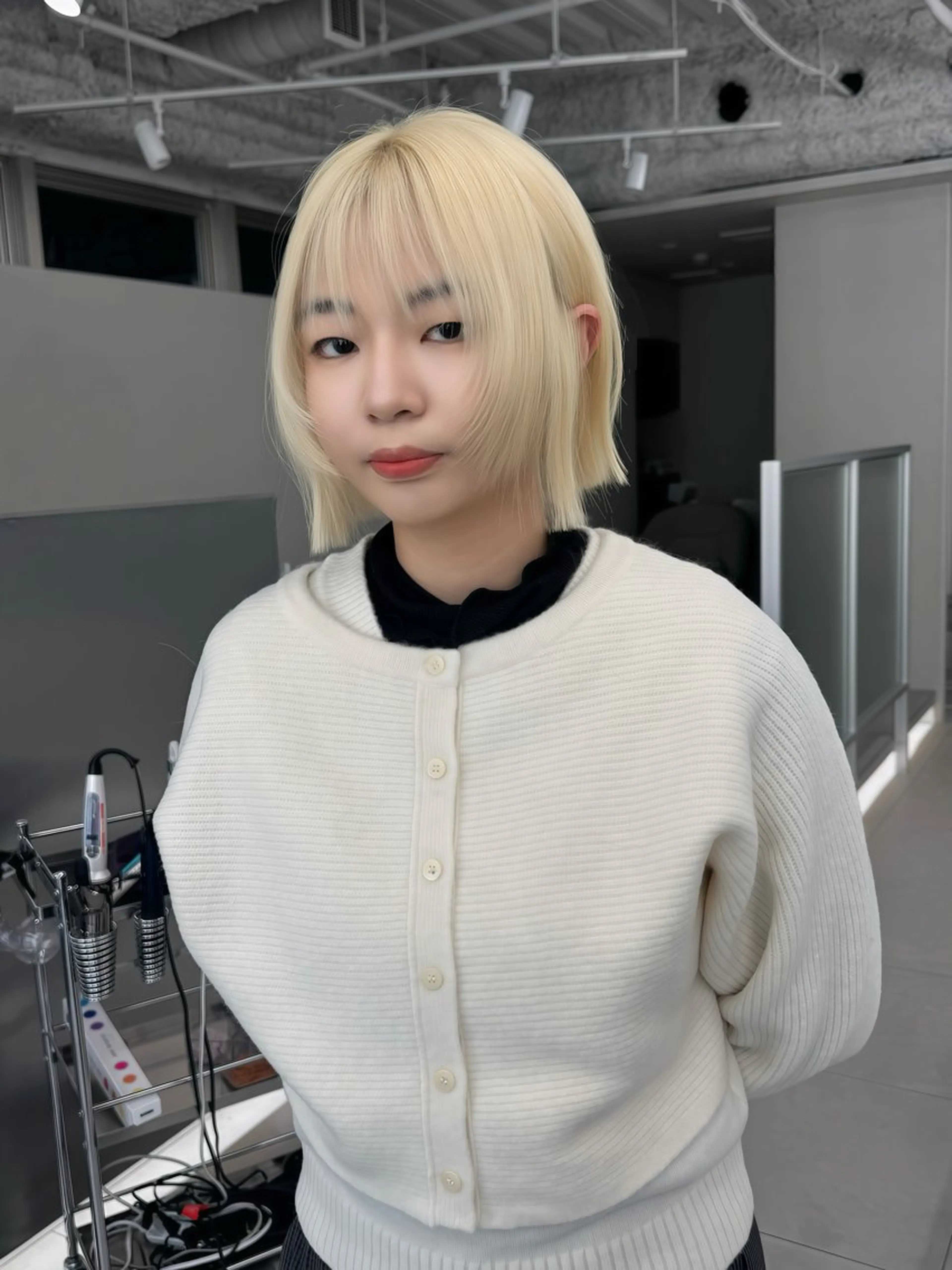 ショート カラー ヘアカラー ヘアセット kiti Sakae所属・栄美容師/kiti /ボブ/ケントのヘアスタイル