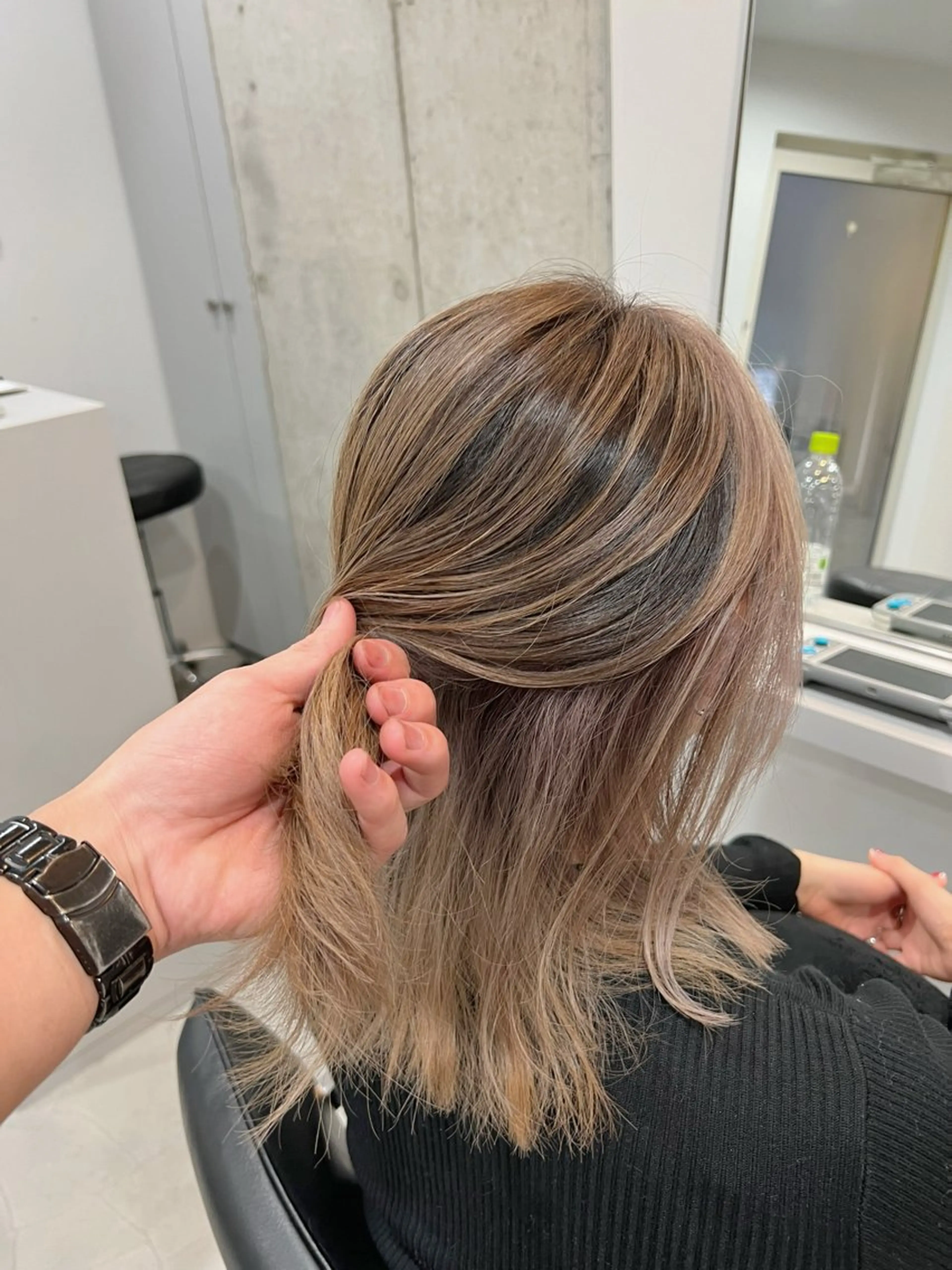 ミディアム カット ヘアカラー ✨上品可愛い 垢抜けカラー/後藤✨のヘアスタイル