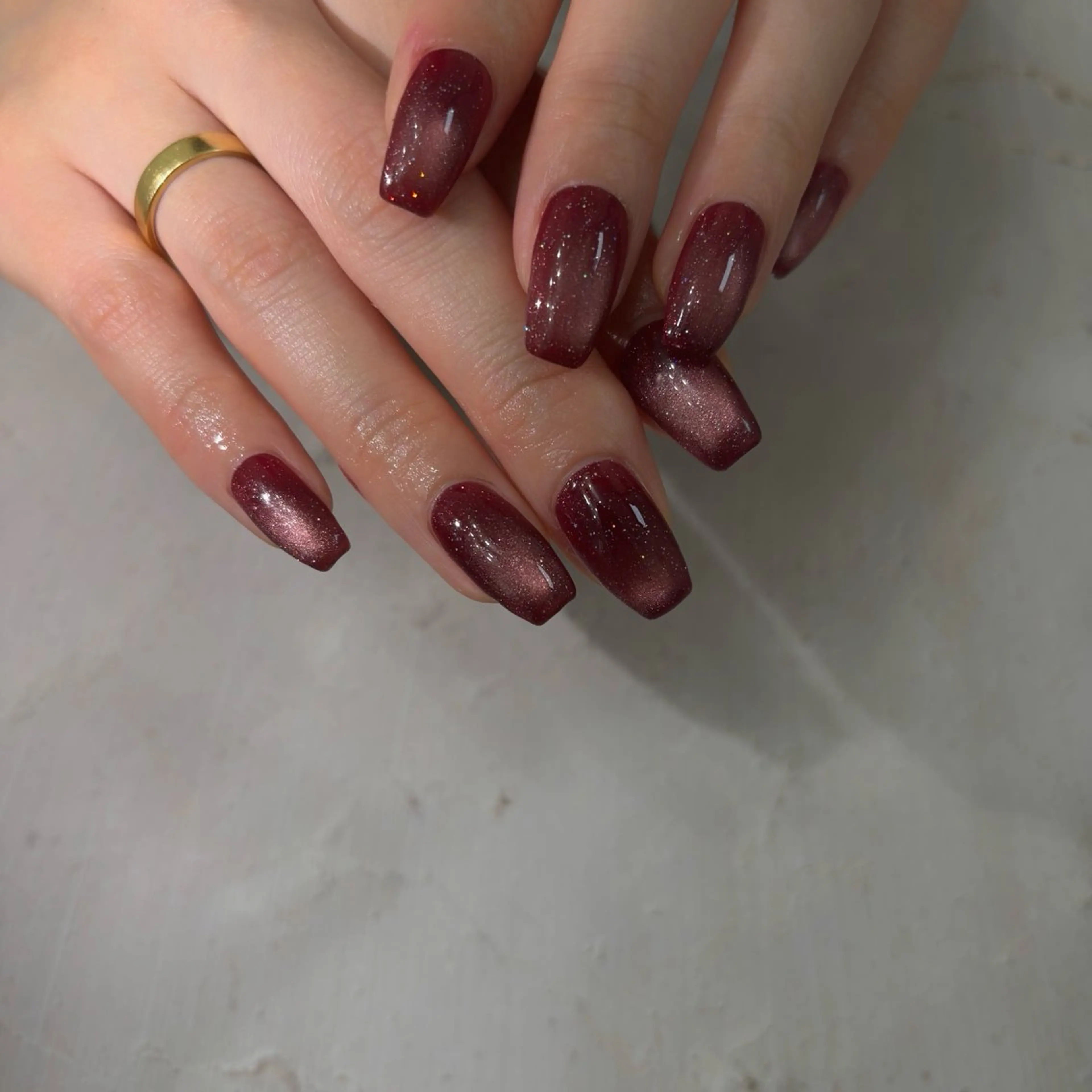 ネイル ジェルネイル マグネットネイル パラジェル ハンドネイル K. nailのネイルデザイン