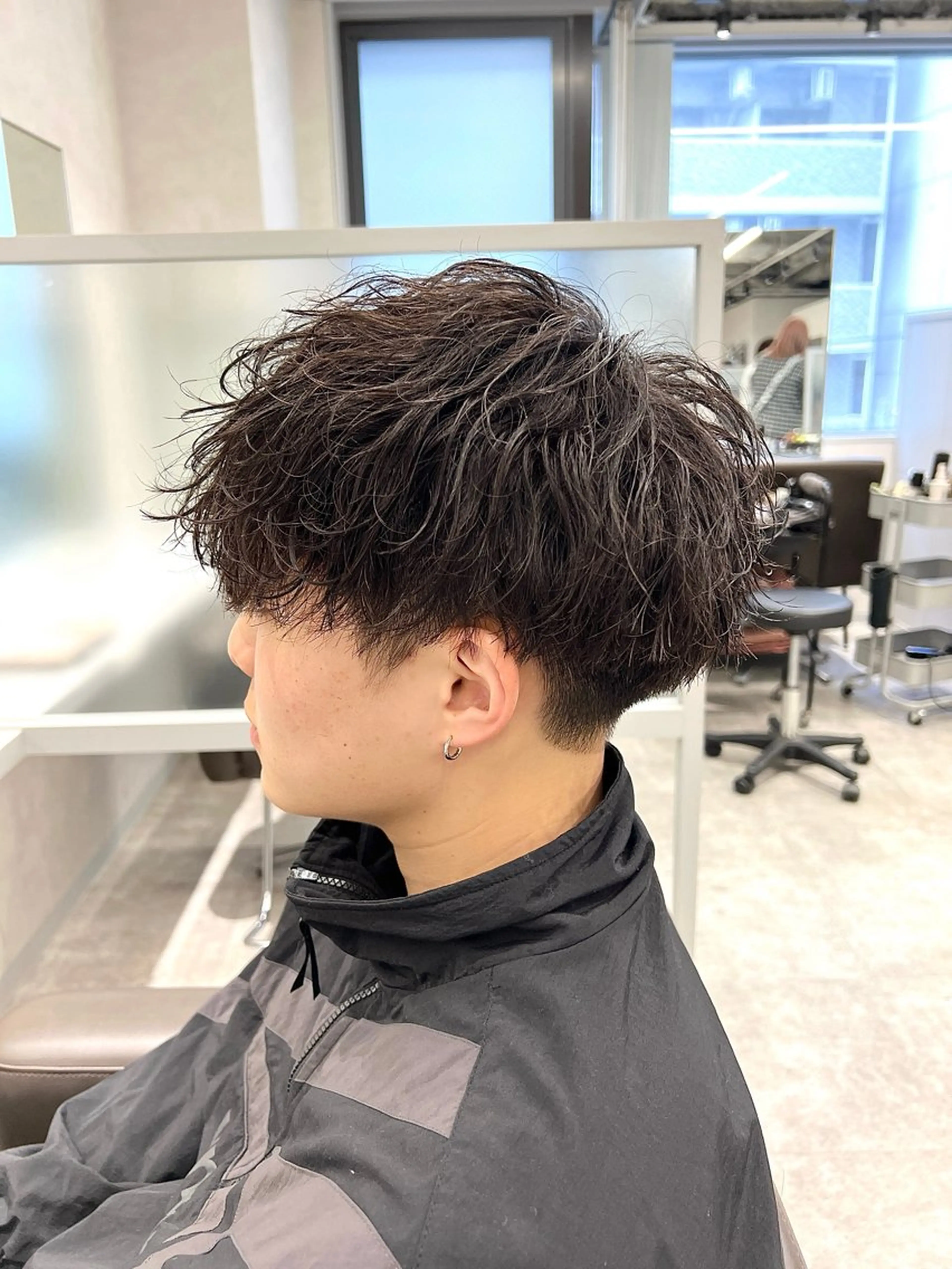 パーマ メンズ カット パーマ トリートメント 加藤 拓海のヘアスタイル