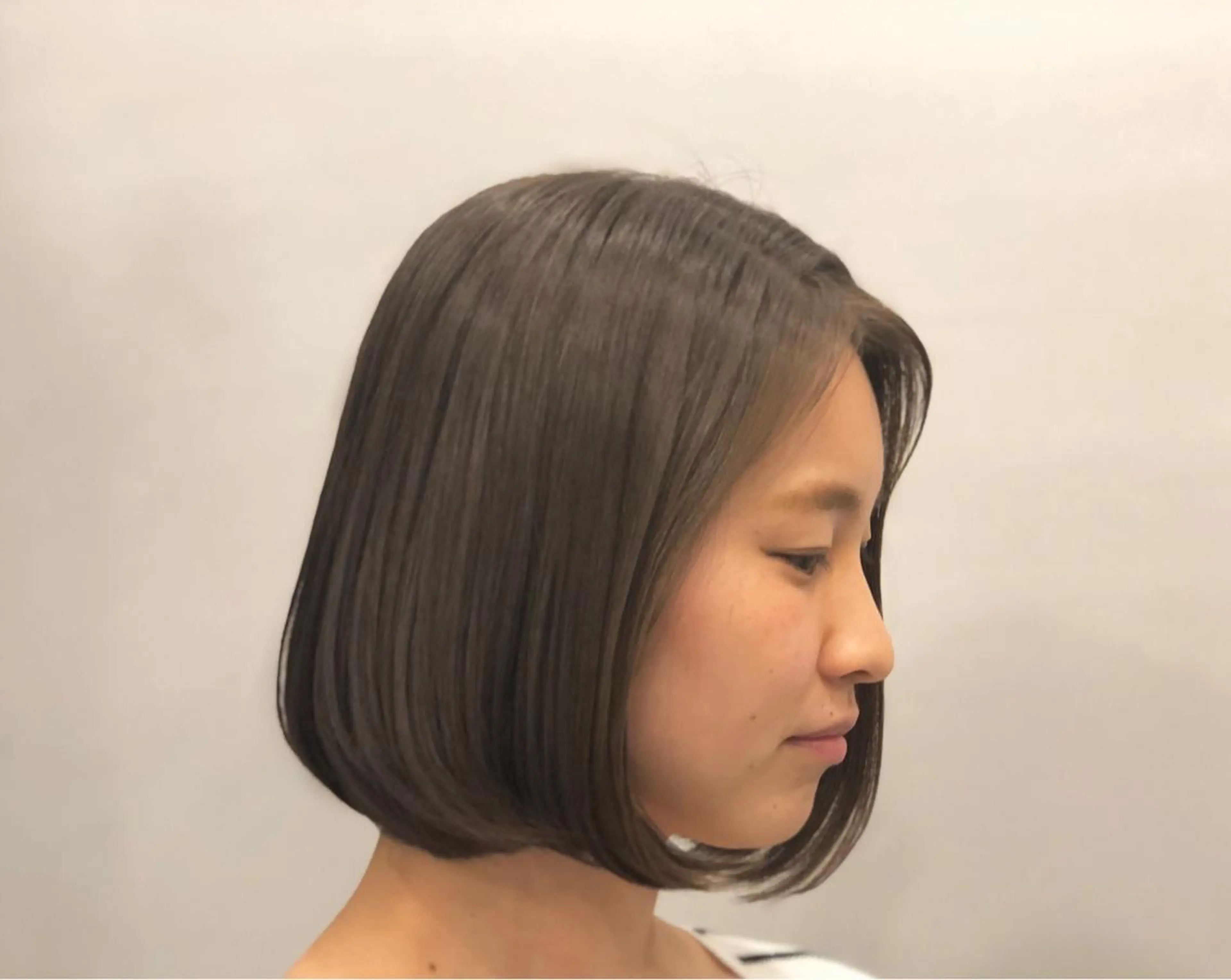 ミディアム ボブ Strawberry所属・原田 志保のヘアスタイル