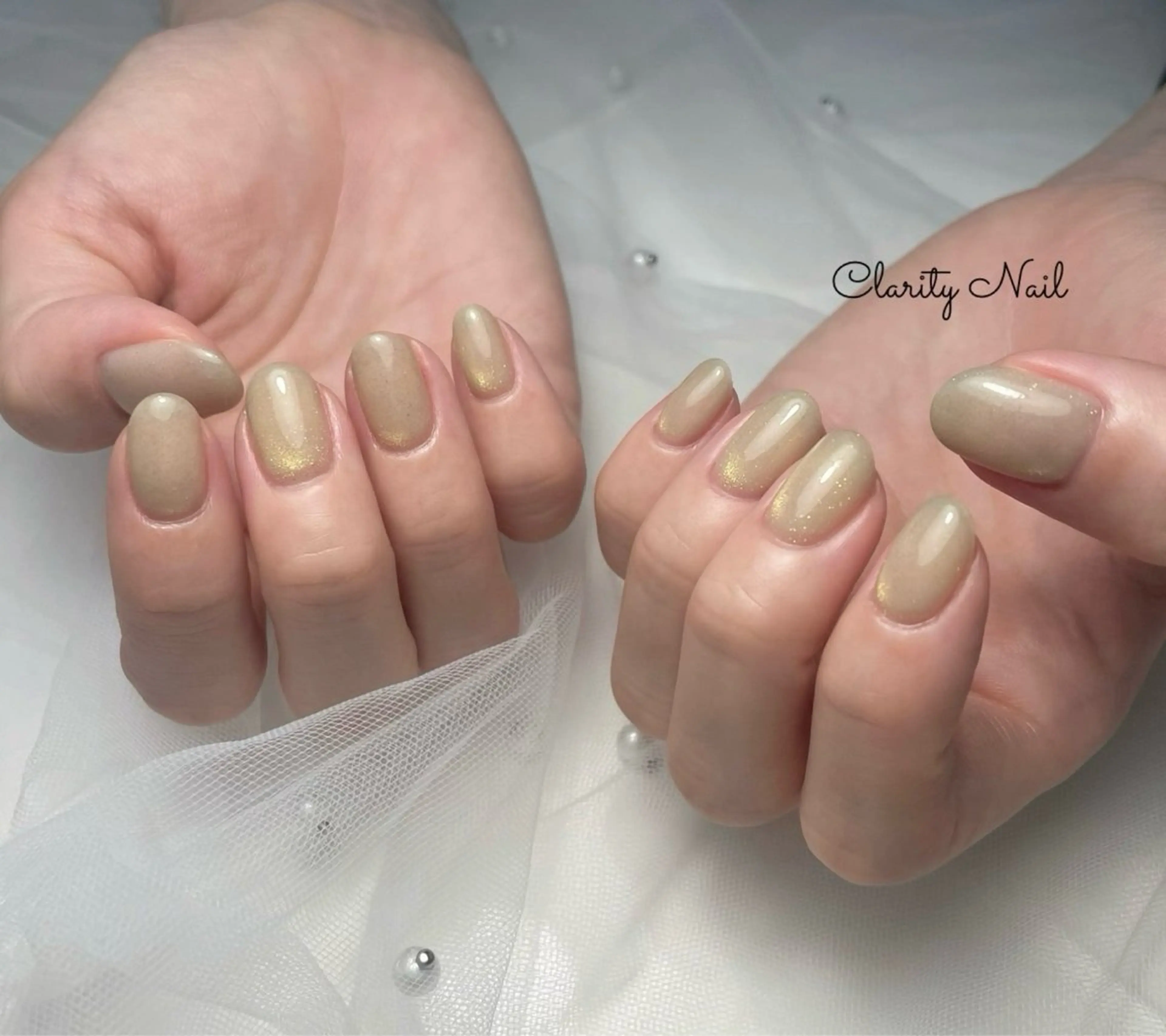 ネイル マグネットネイル ワンカラーネイル ハンドネイル Clarity Nailのネイルデザイン