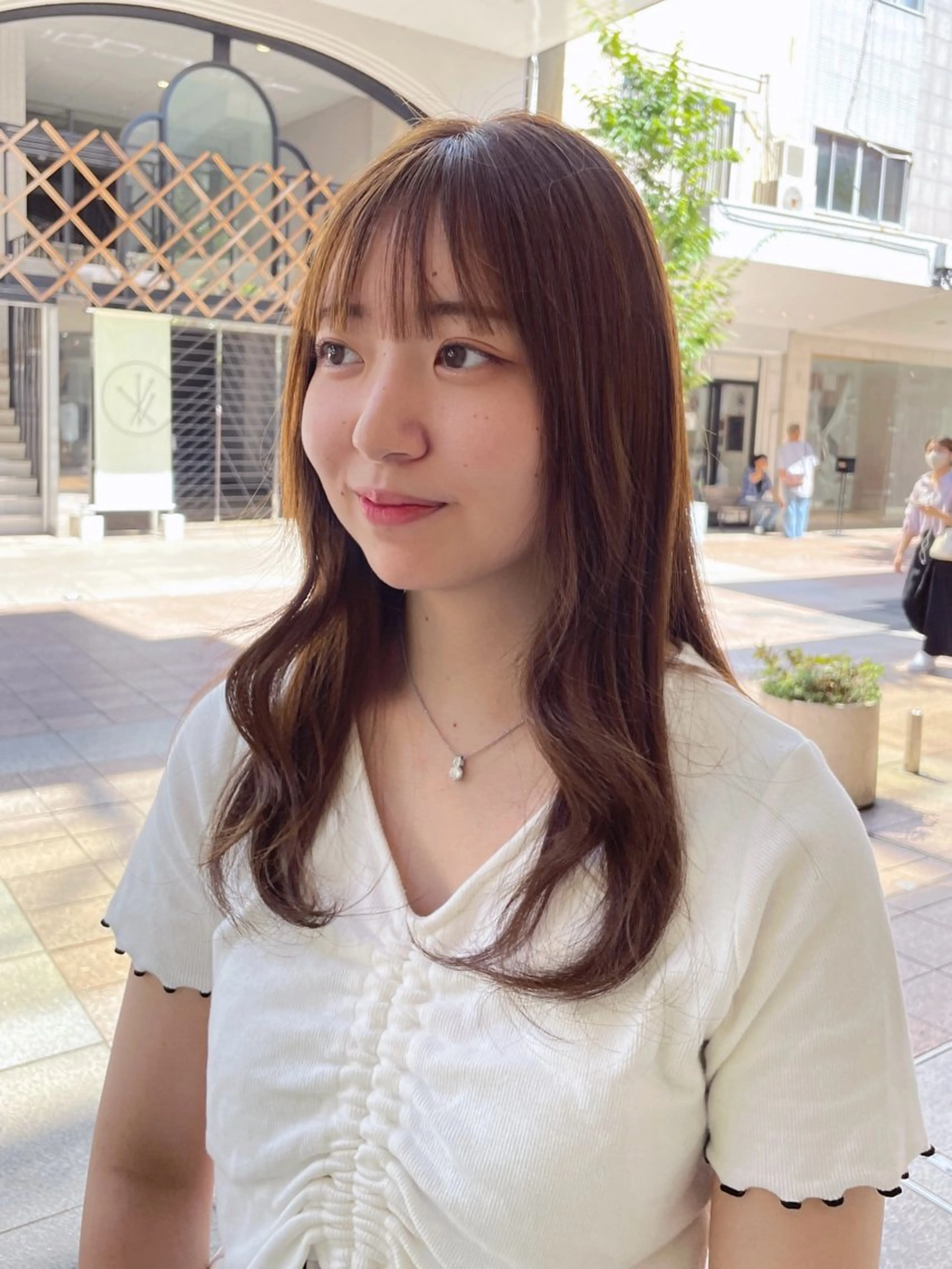 ロング カラー ヘアアレンジ 透明感カラー ロング 8HAIR / MAYUのヘアスタイル