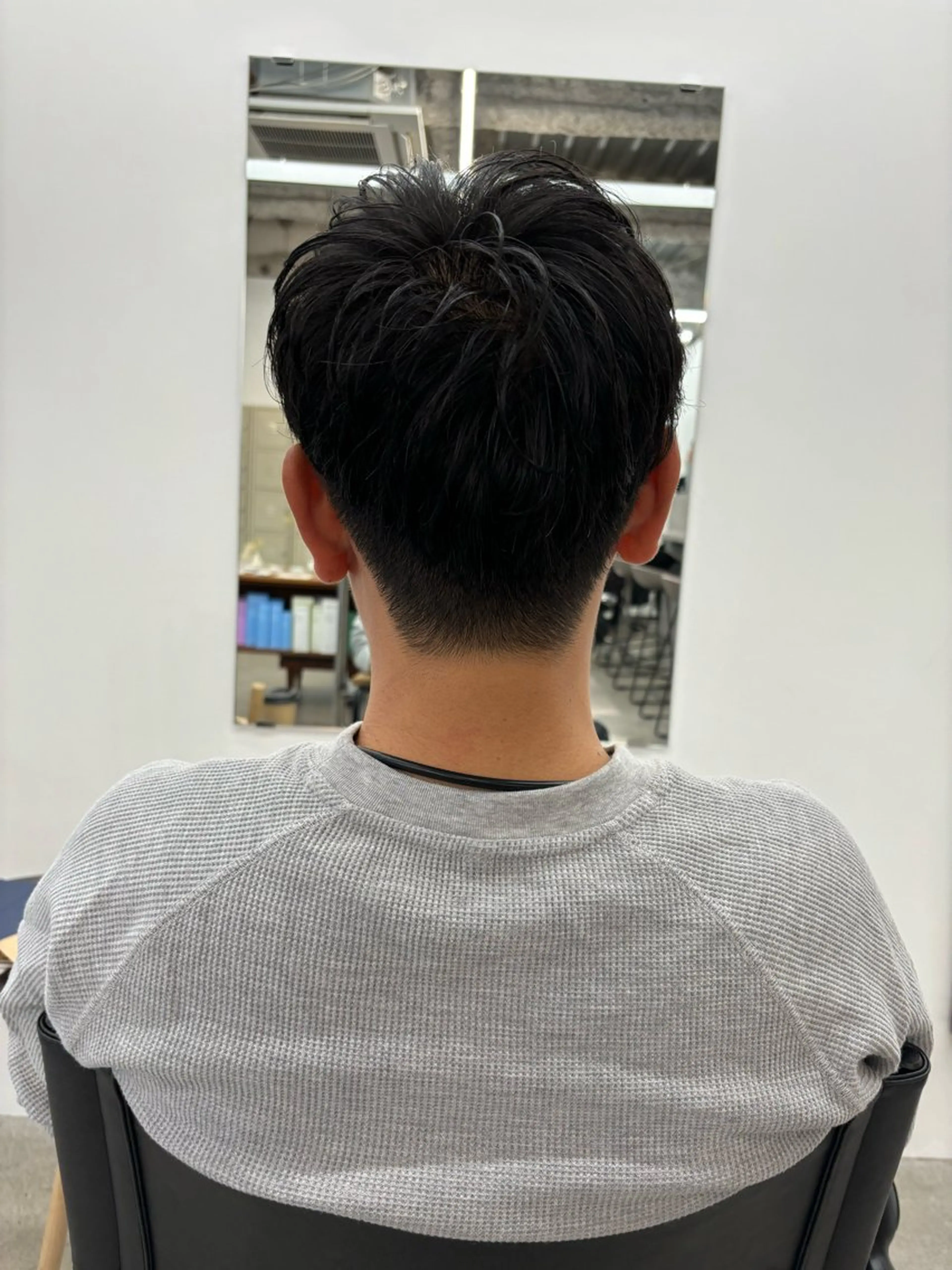 ショート メンズ 刈り上げ カット 顔周りカット/透明感 カラー/rioのヘアスタイル