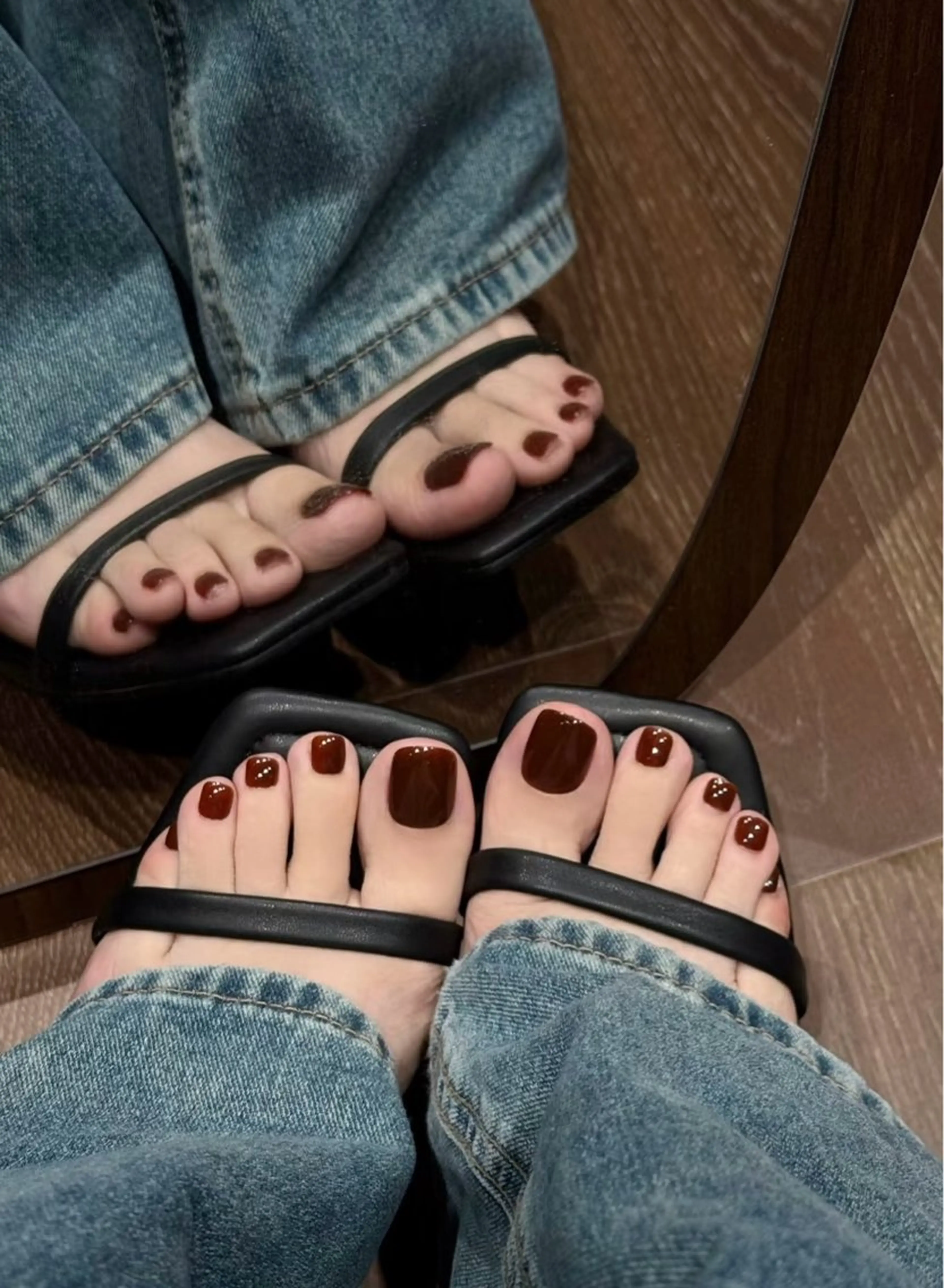 フットワンカラー／ラメグラデーション￥5980→￥4980の写真