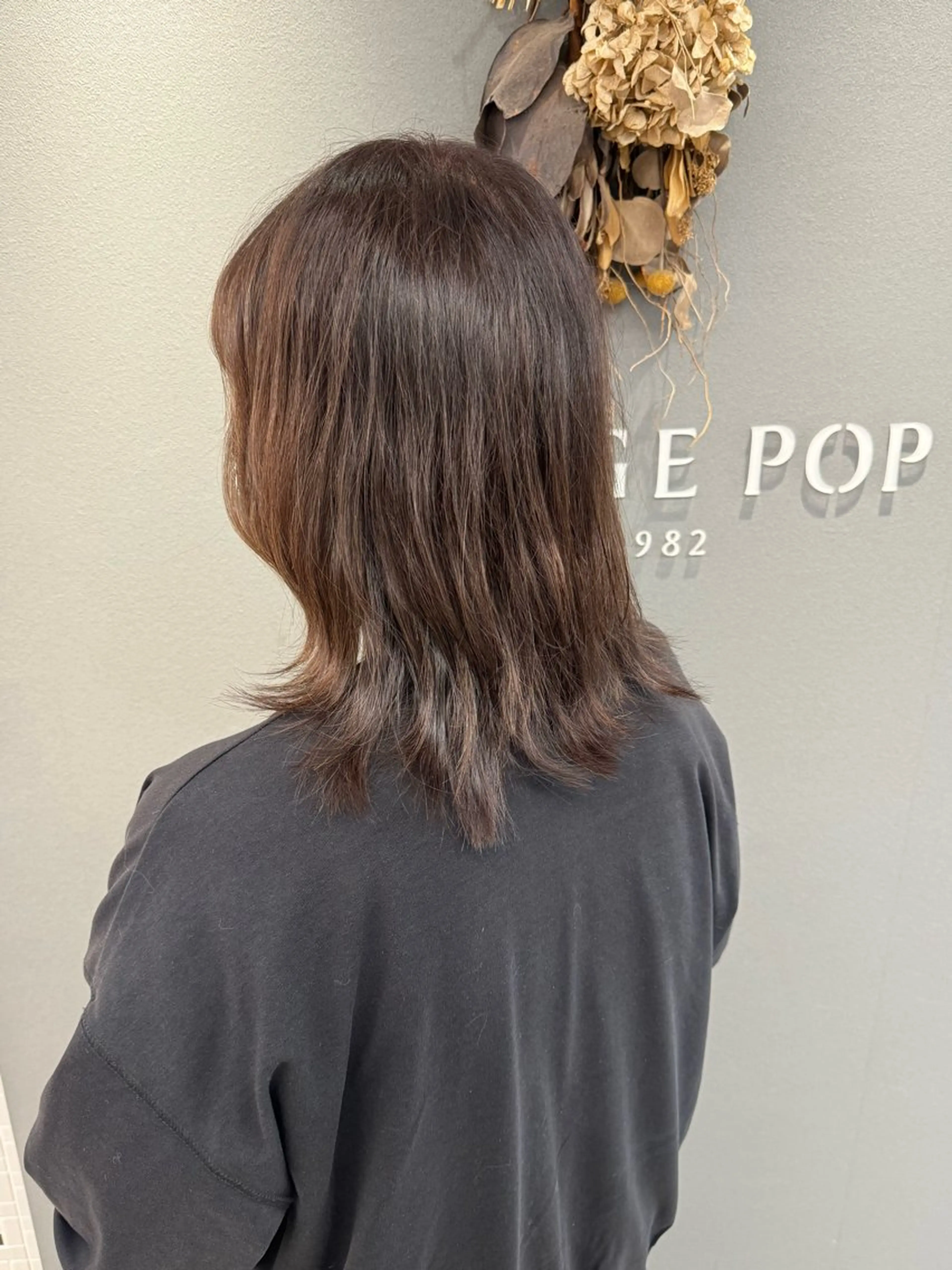 ミディアム カラー 巻ける美髪矯正/ 韓国ヘア/yutaのヘアスタイル