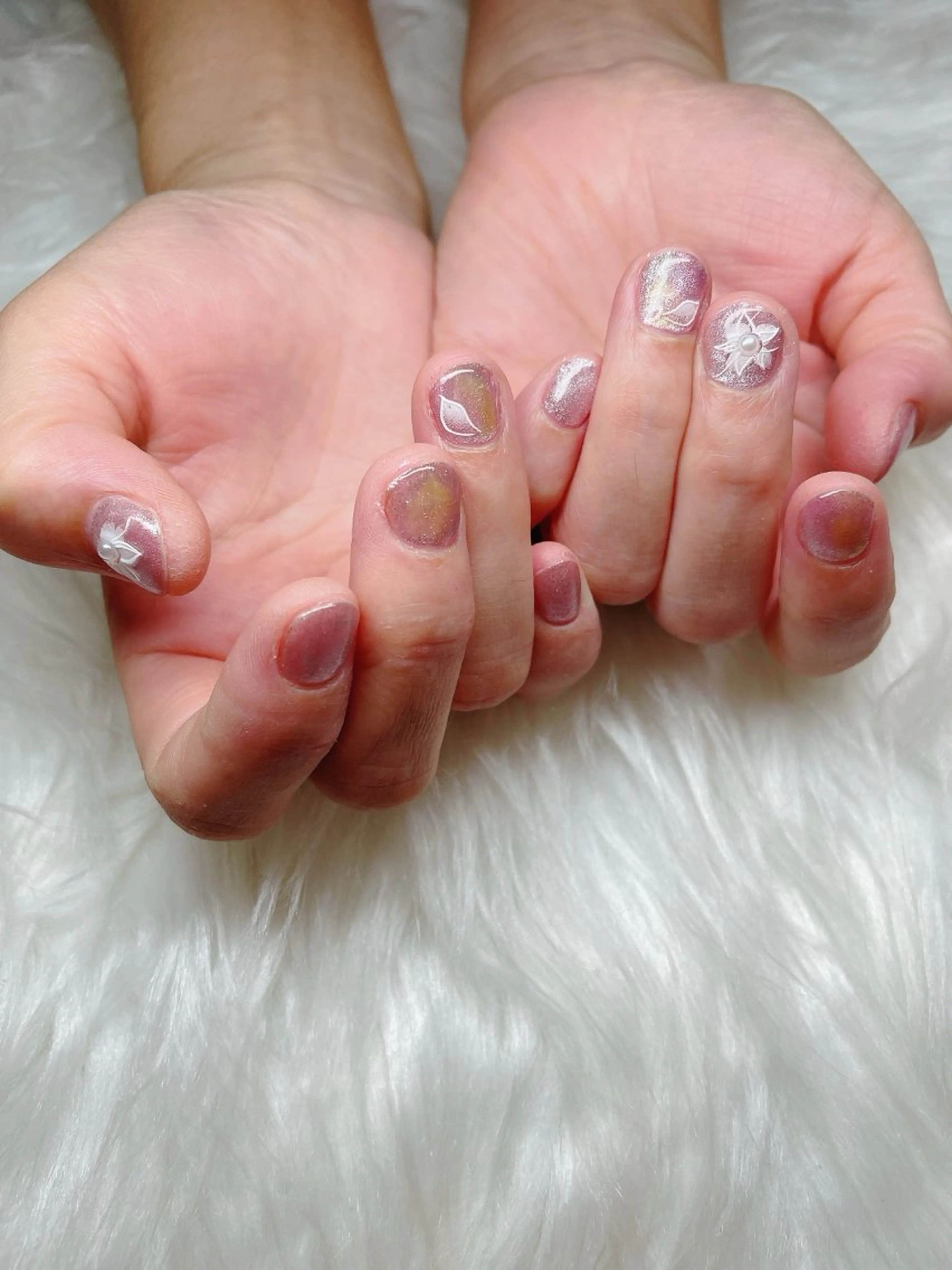 ネイル ハンドネイル Beauty salon 100+大鳥居店所属・100+大鳥居店 MIKAのネイルデザイン