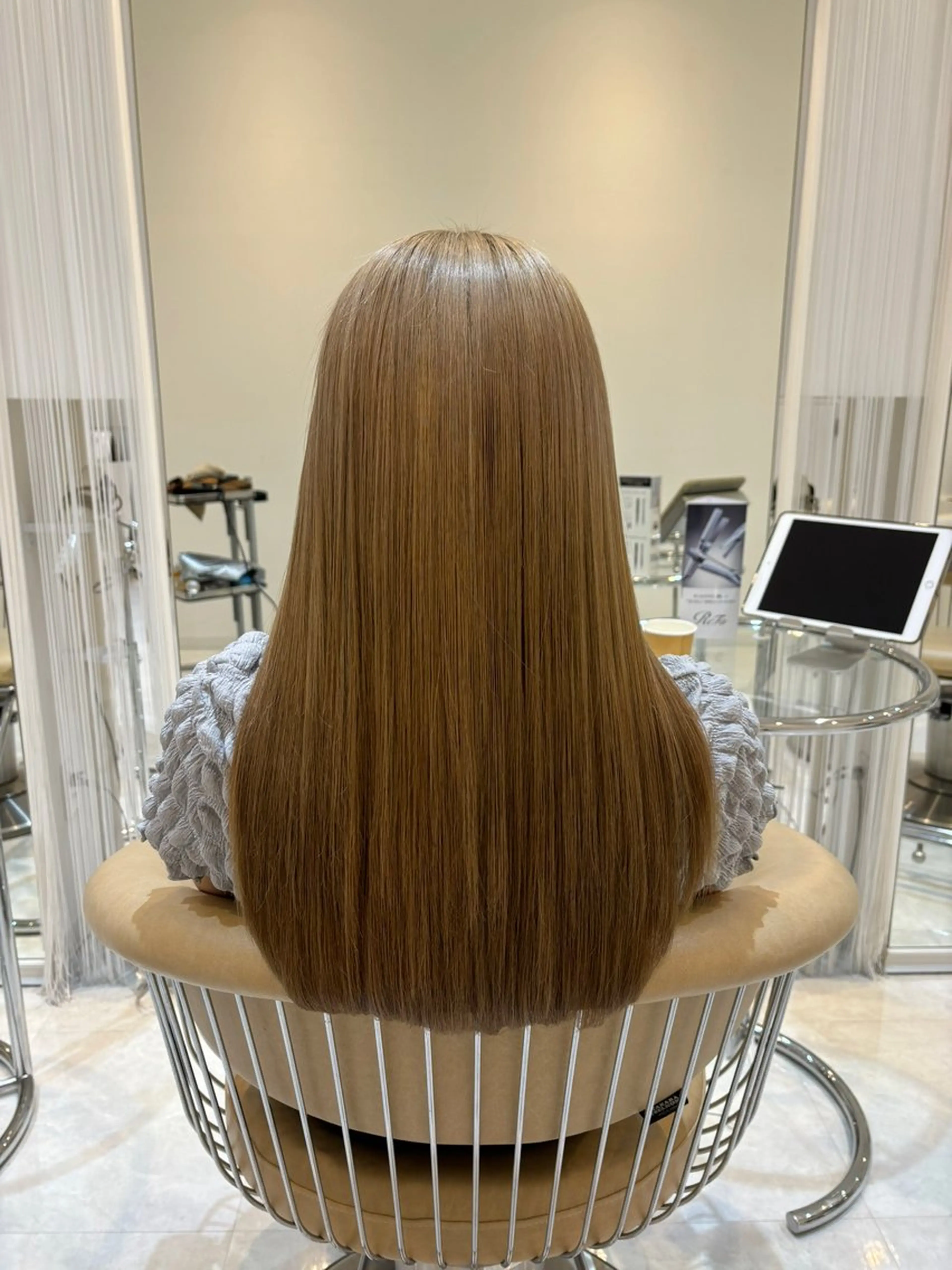 セミロング トリートメント 酸熱トリートメント 山下 直哉のヘアスタイル