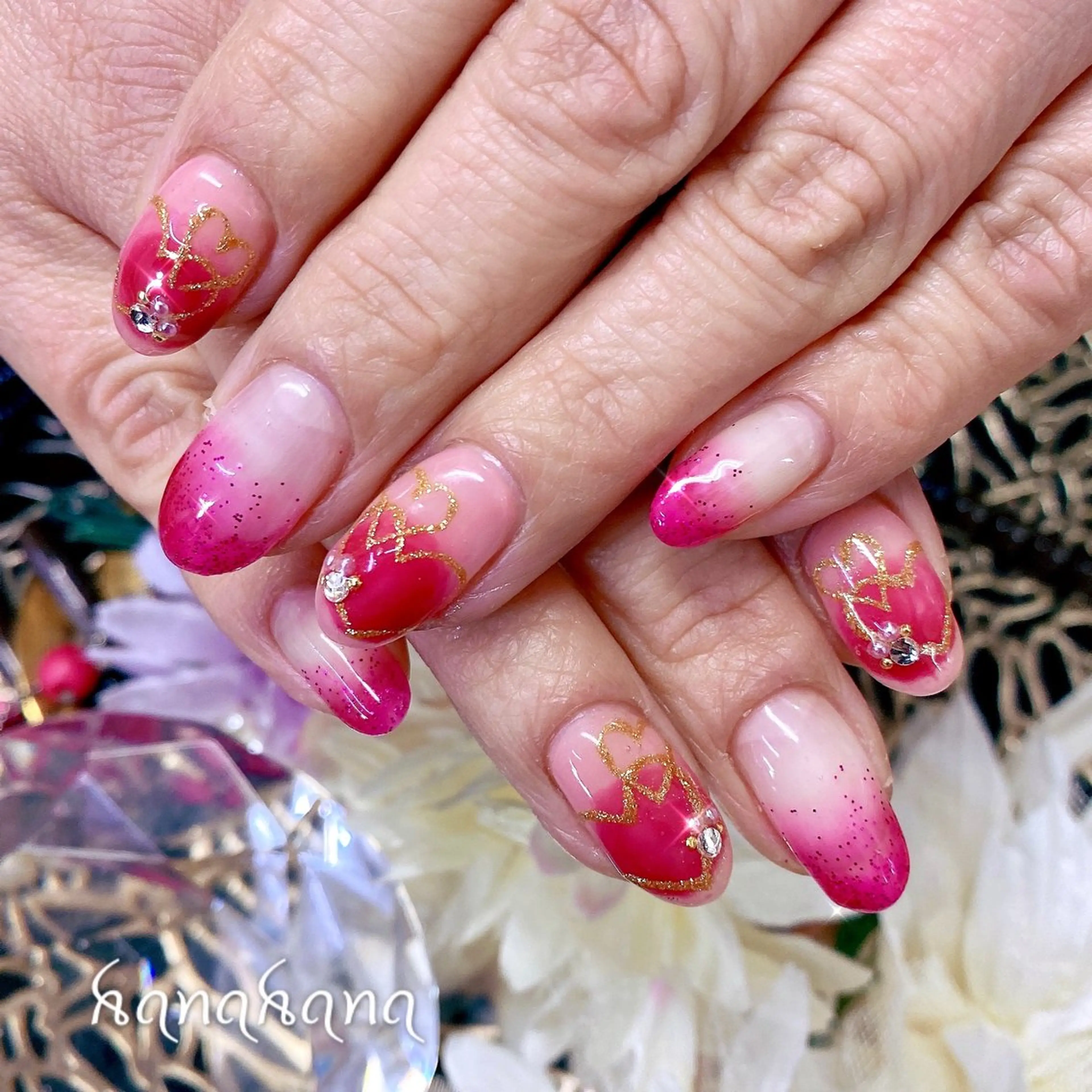 ネイル ジェルネイル HANAHANAのネイルデザイン