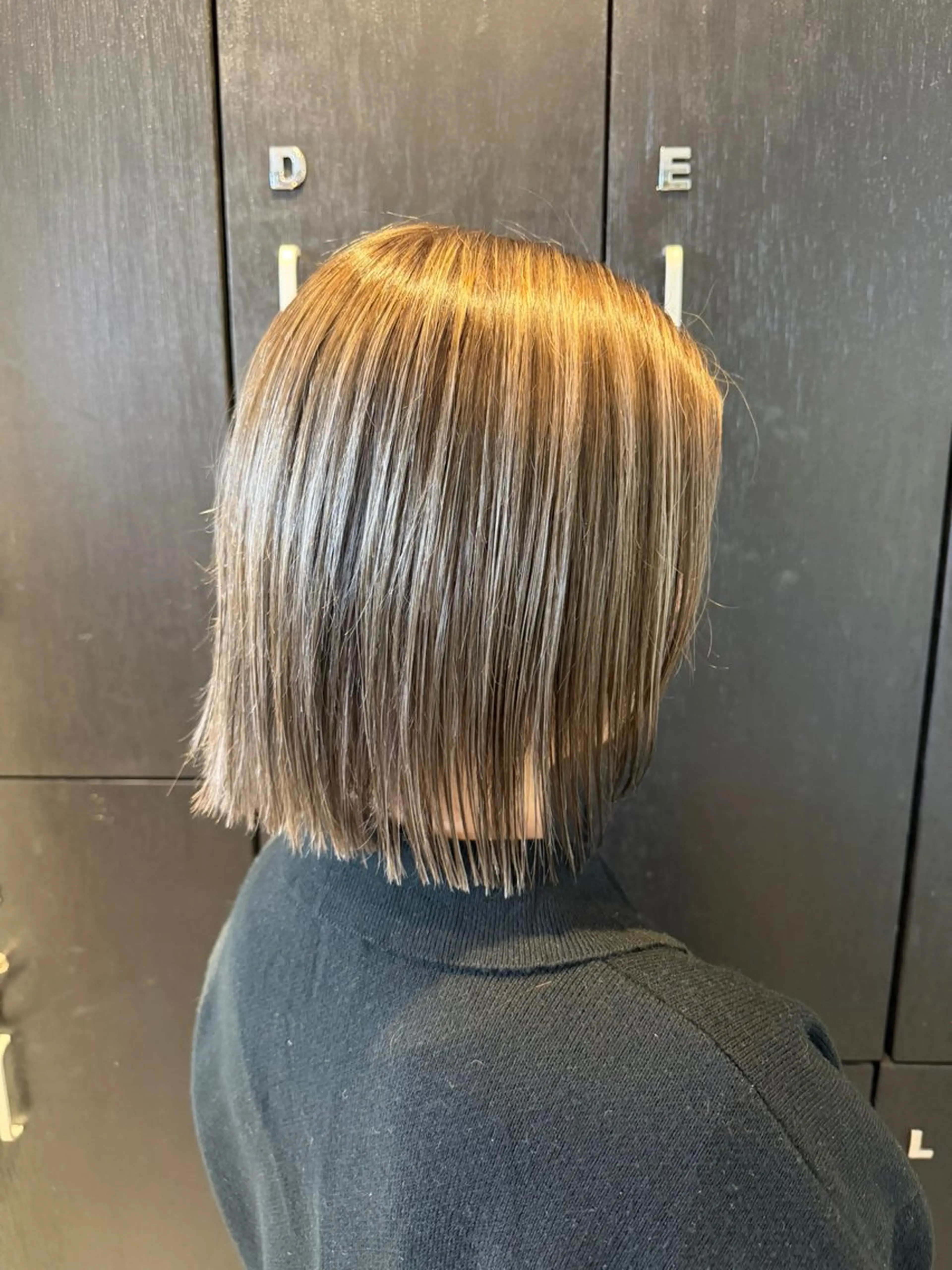 ミディアム ハイライト 暖色カラー得意🔥 栗俣嵐のヘアスタイル