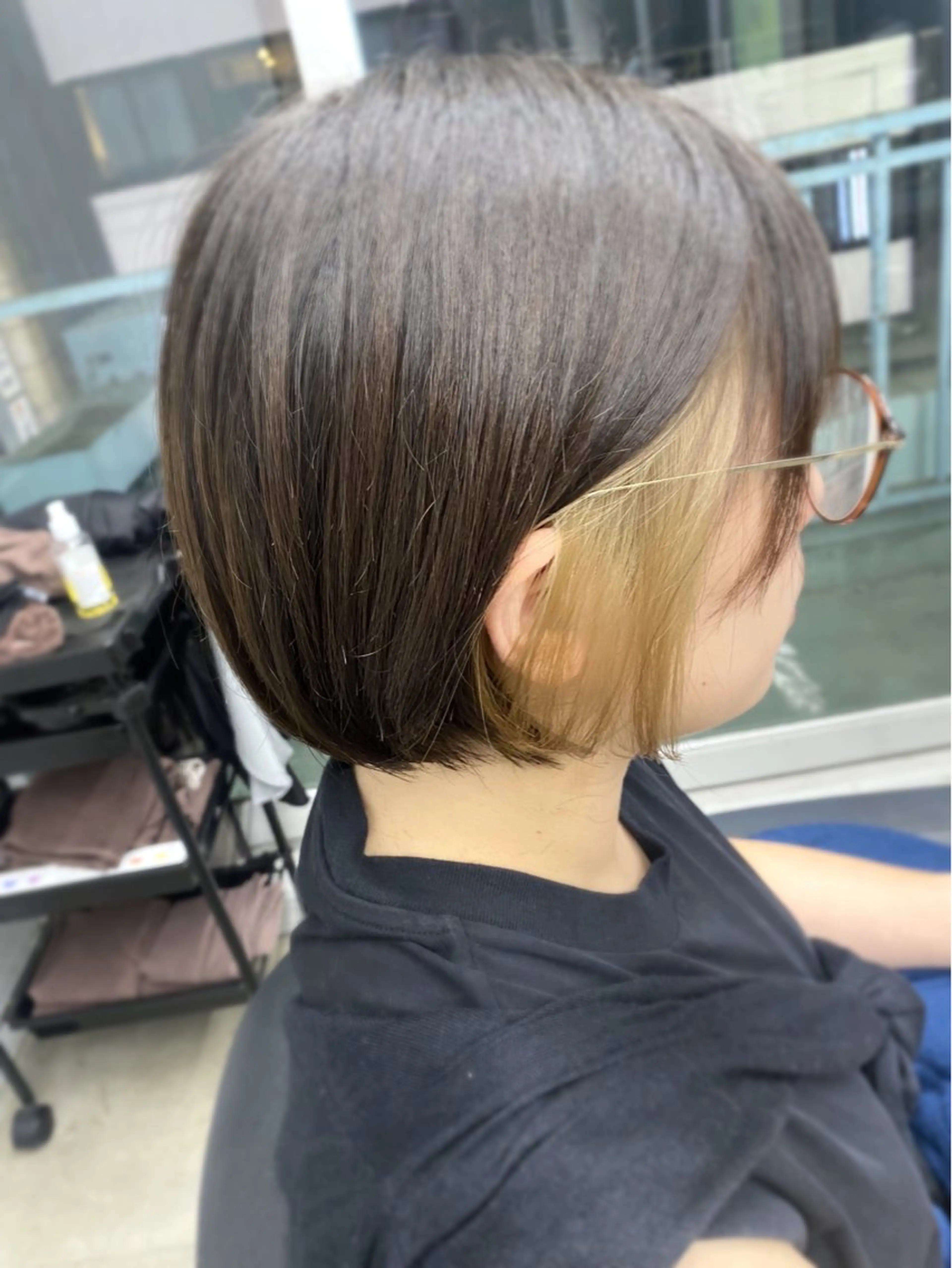 ショート 艶髪/縮毛矯正 🫧辻野海羽のヘアスタイル