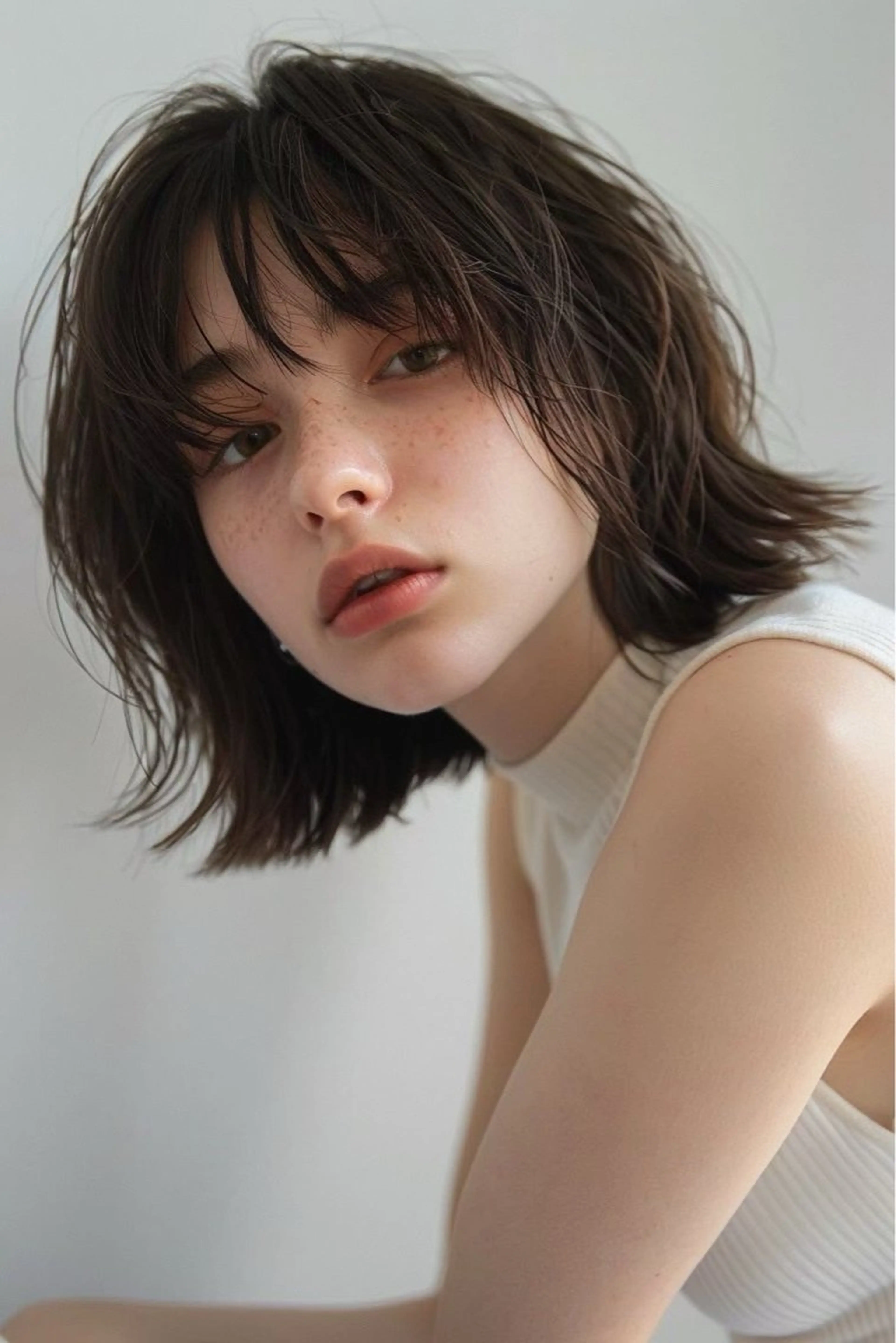 ミディアム 外国人風ヘア/ 髪質改善/ayacaのヘアスタイル