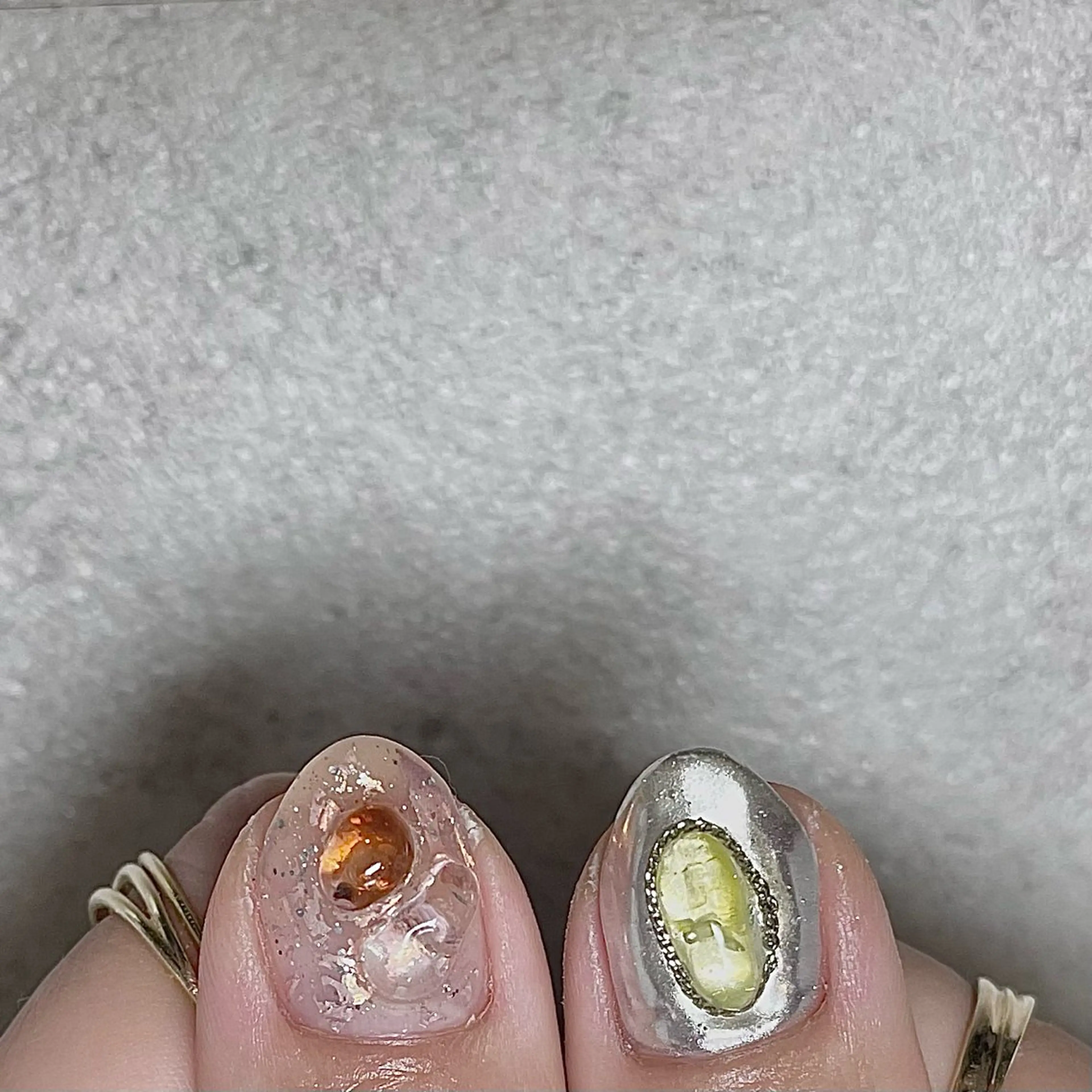 ネイル ミラーネイル ニュアンスネイル ストーンネイル ハンドネイル acs.n所属・ネイル，耳つぼ 風間すみれのその他イメージ