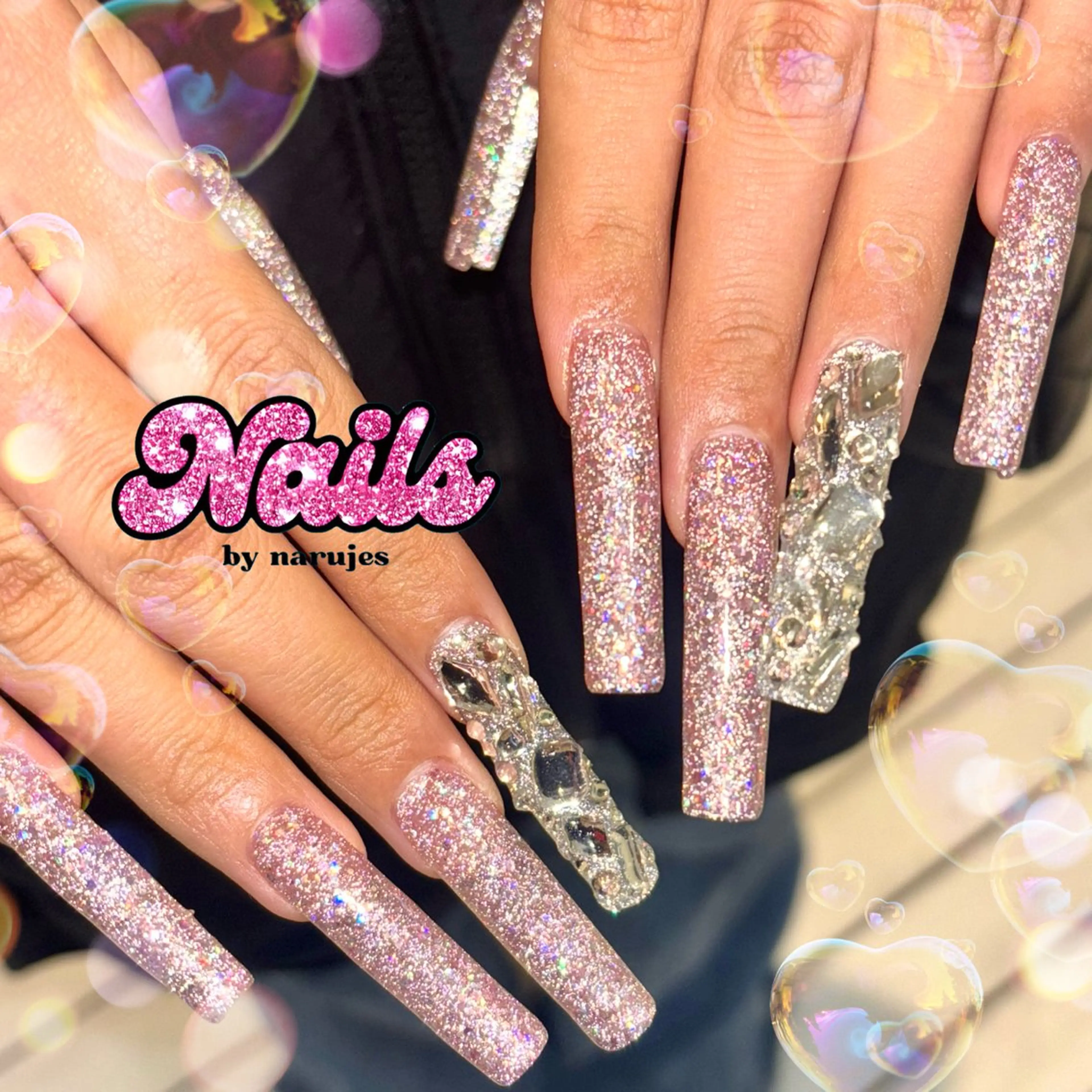 ネイル ギャルネイル🧸💖 narujesのネイルデザイン