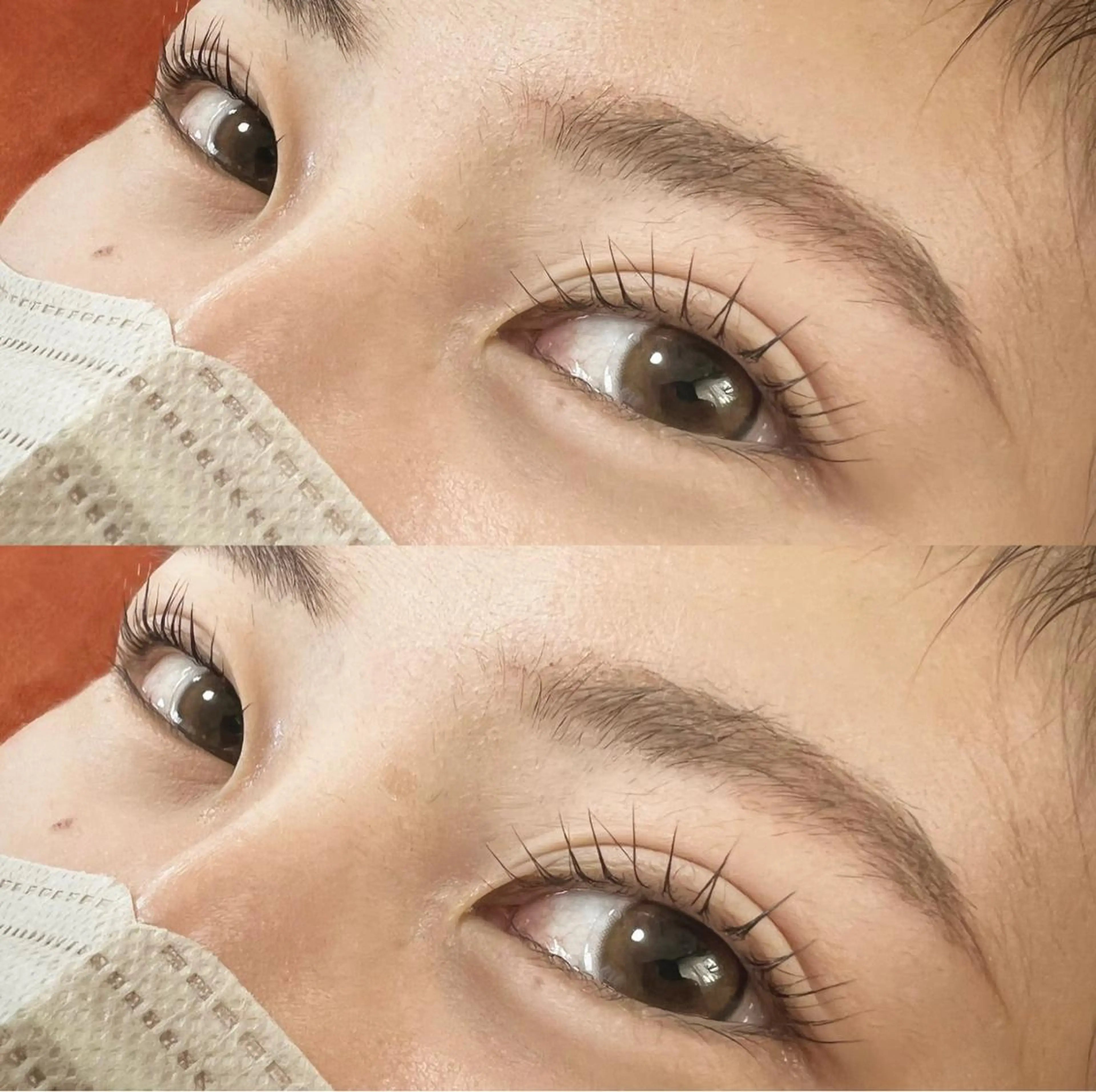 マツエク・マツパ まつげパーマ 束感♪韓国風 推し活ヘアセットのマツエク・マツパデザイン