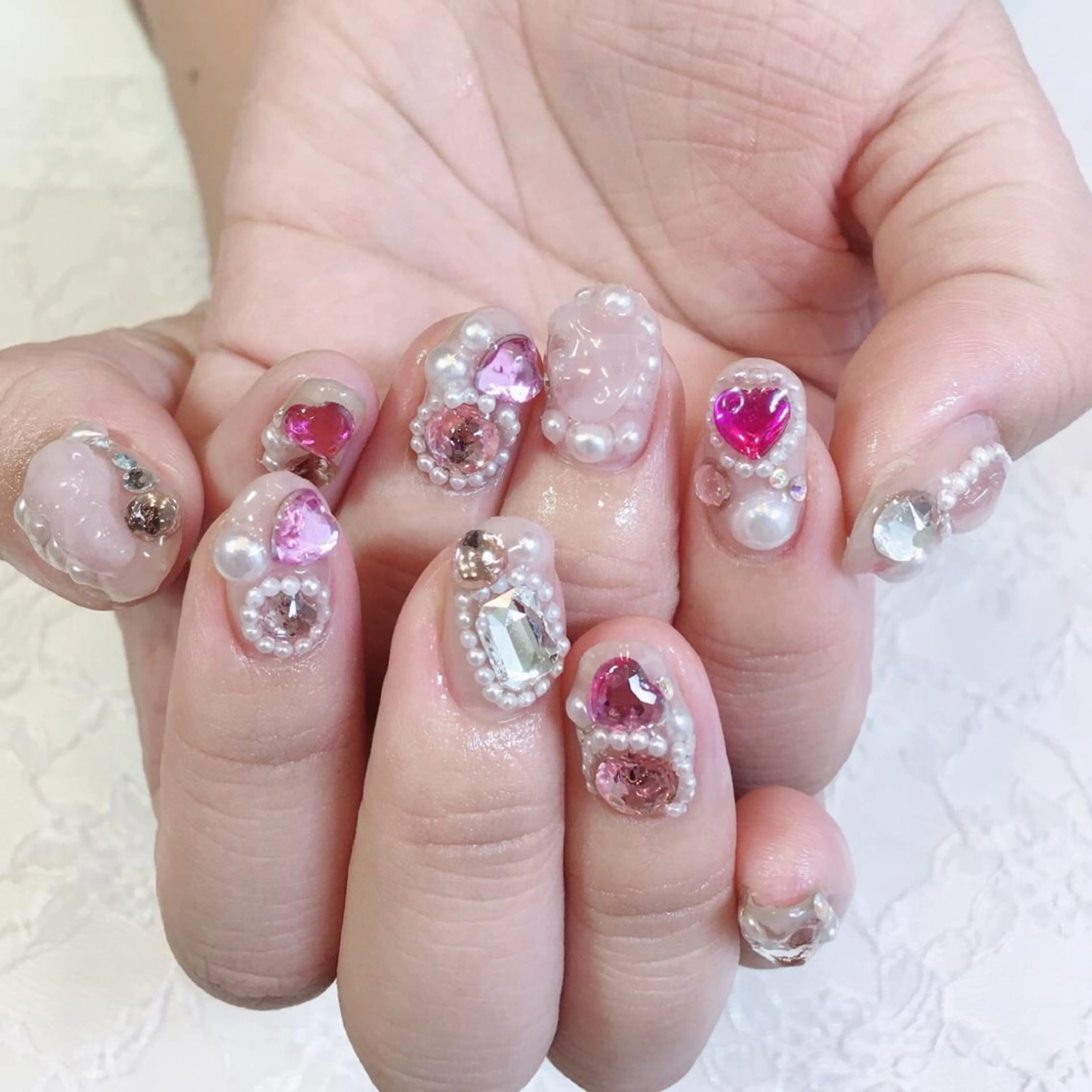 ネイル 成人式 MISAKO nailのネイルデザイン