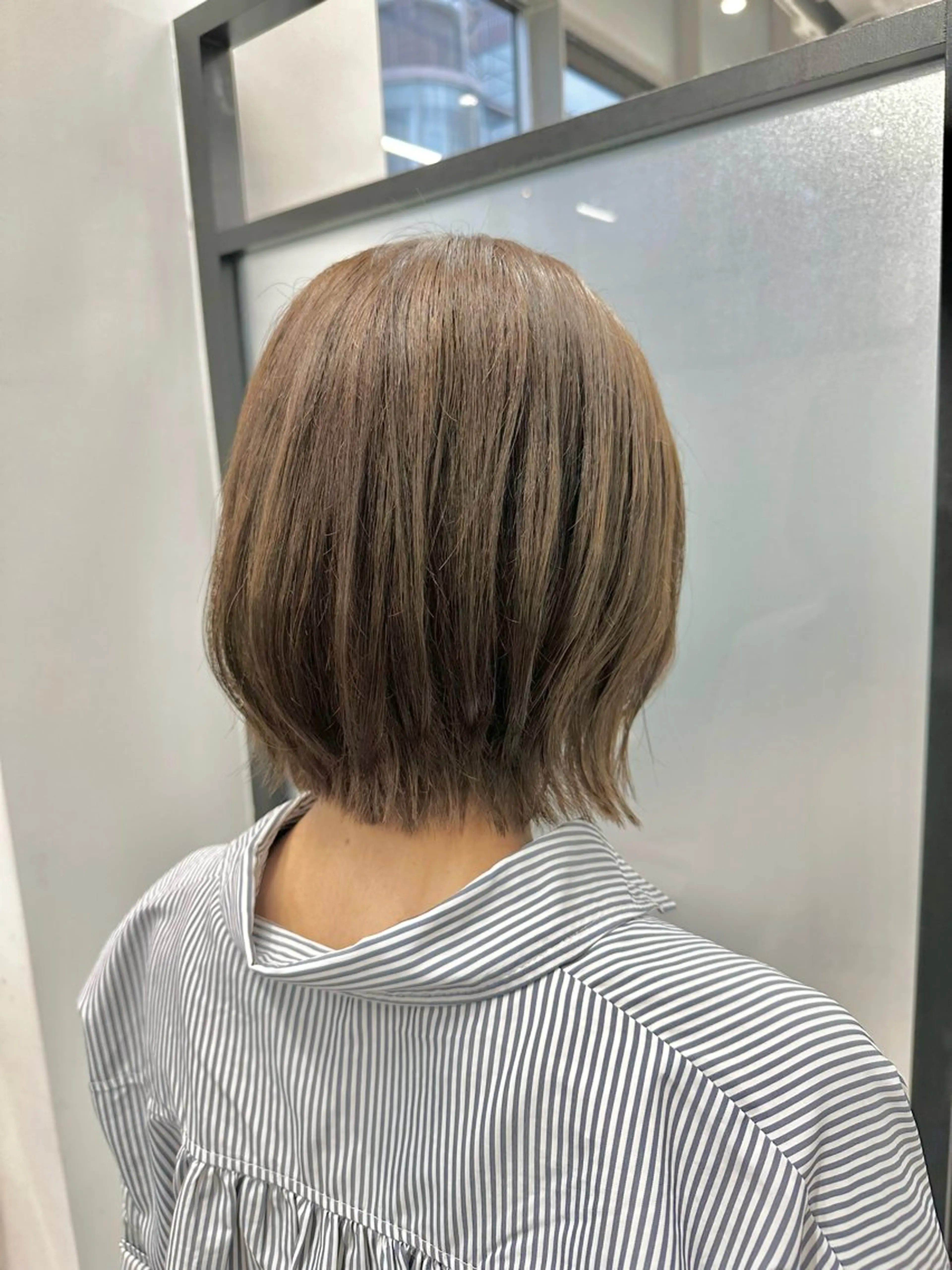 ショート SALOWIN心斎橋Suite店所属・洗っても取れない 髪質改善|OJIROのヘアスタイル