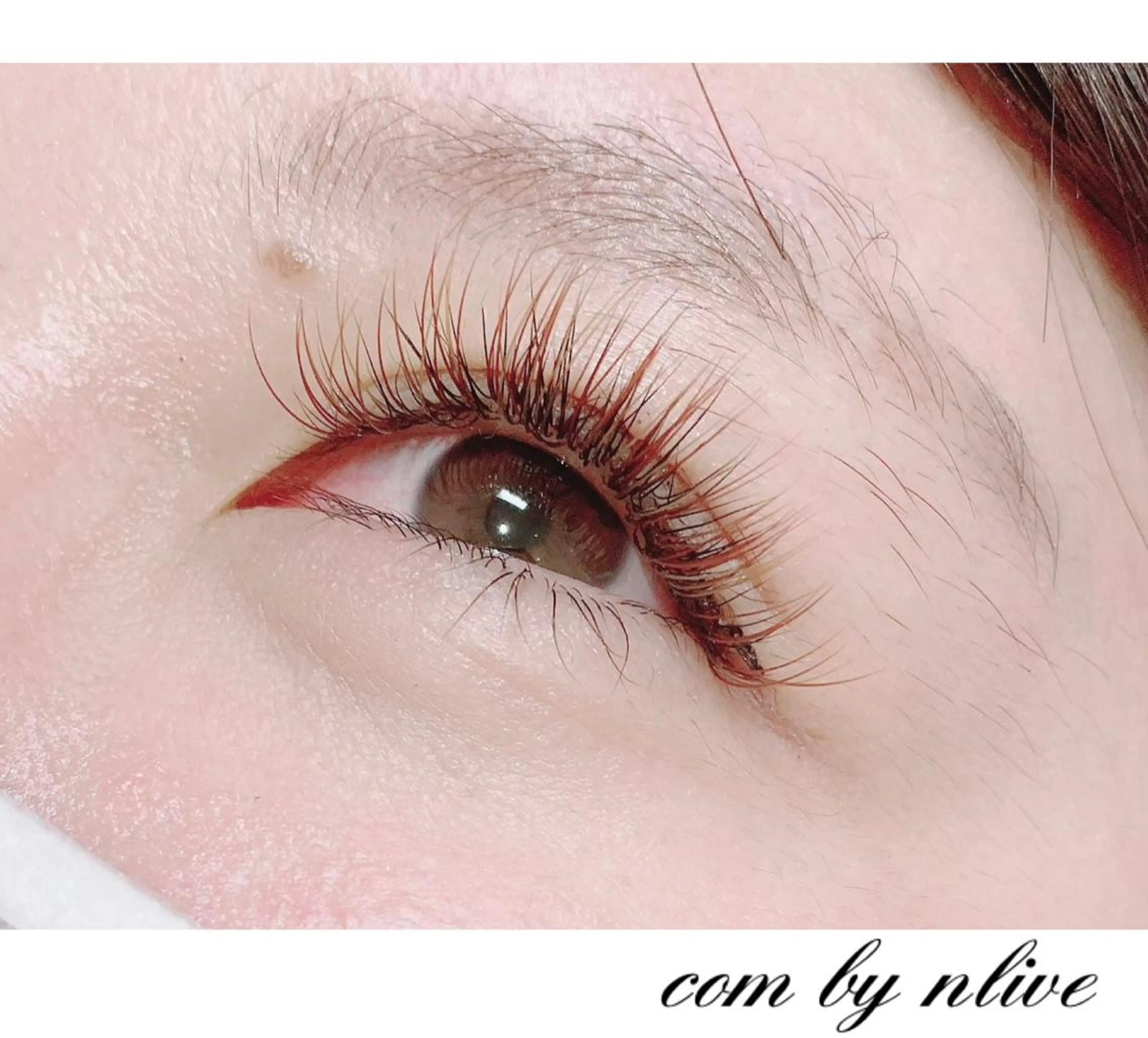 マツエク・マツパ Cカール カラーマツエク ナチュラル 池袋駅韓国風🇰🇷 束感💗Tomoのマツエク・マツパデザイン