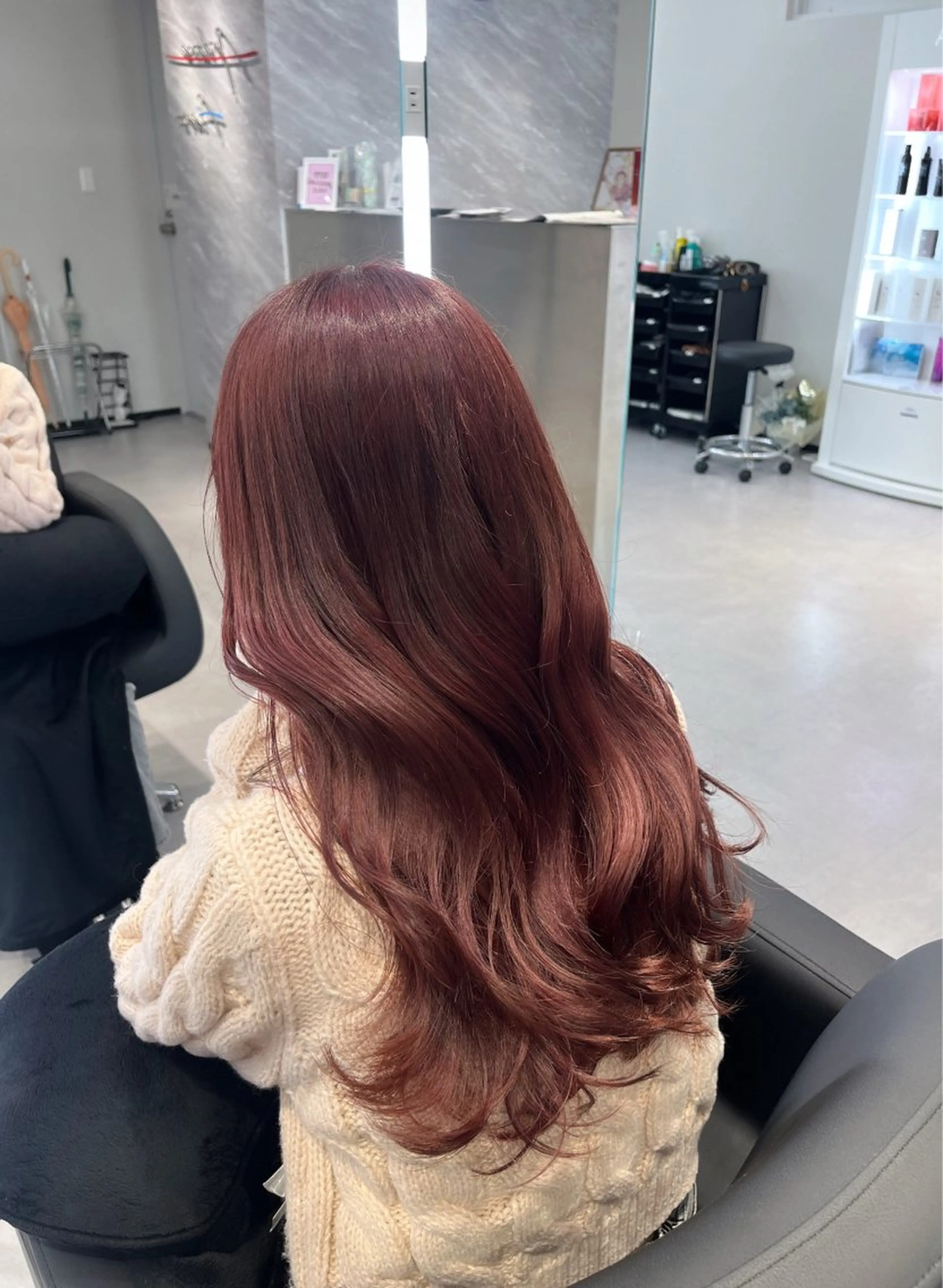 【minimo限定クーポン】ブリーチなしダブルカラー🍒の写真