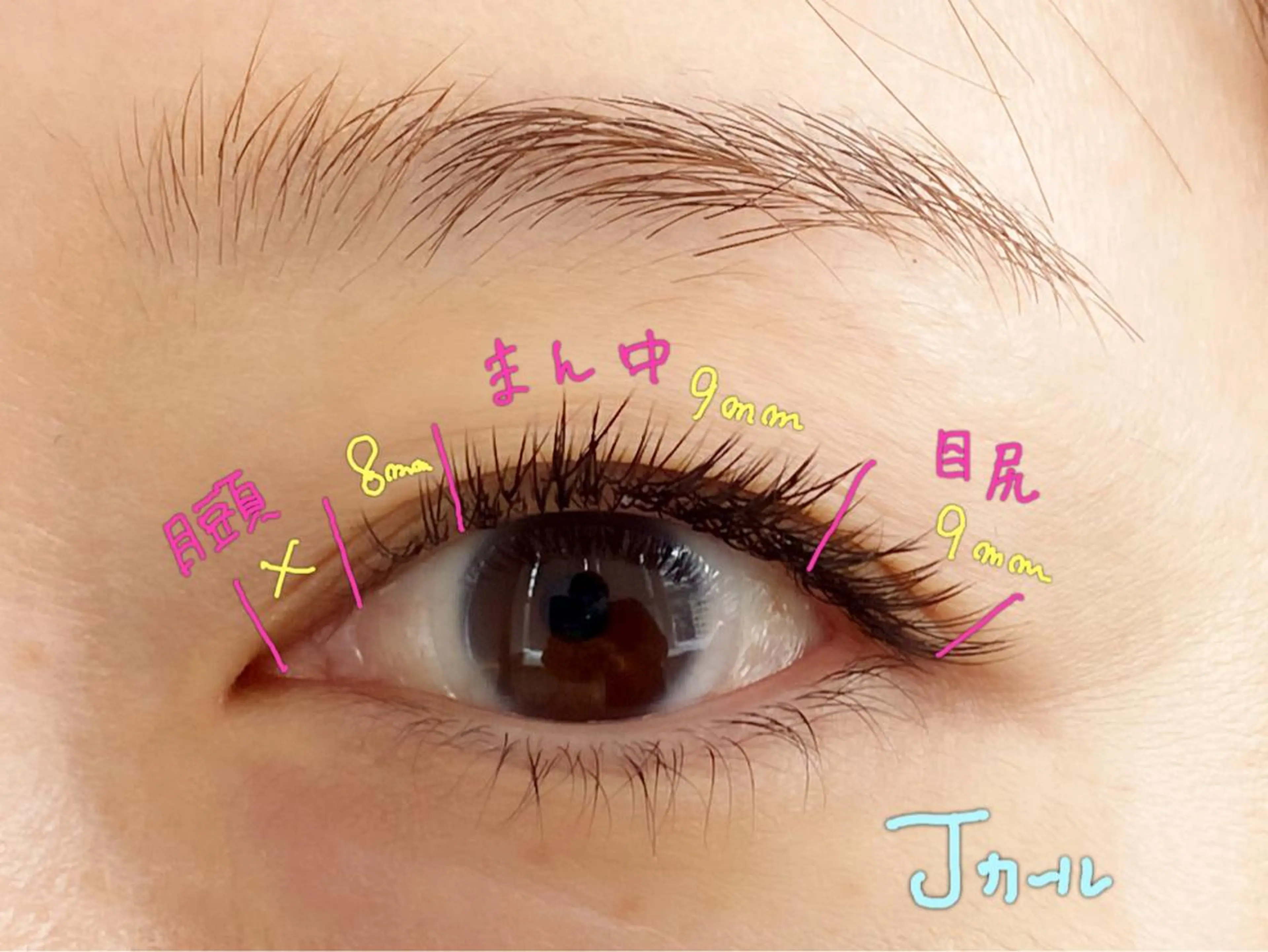 マツエク・マツパ 飯田 ゆかりのマツエク・マツパデザイン