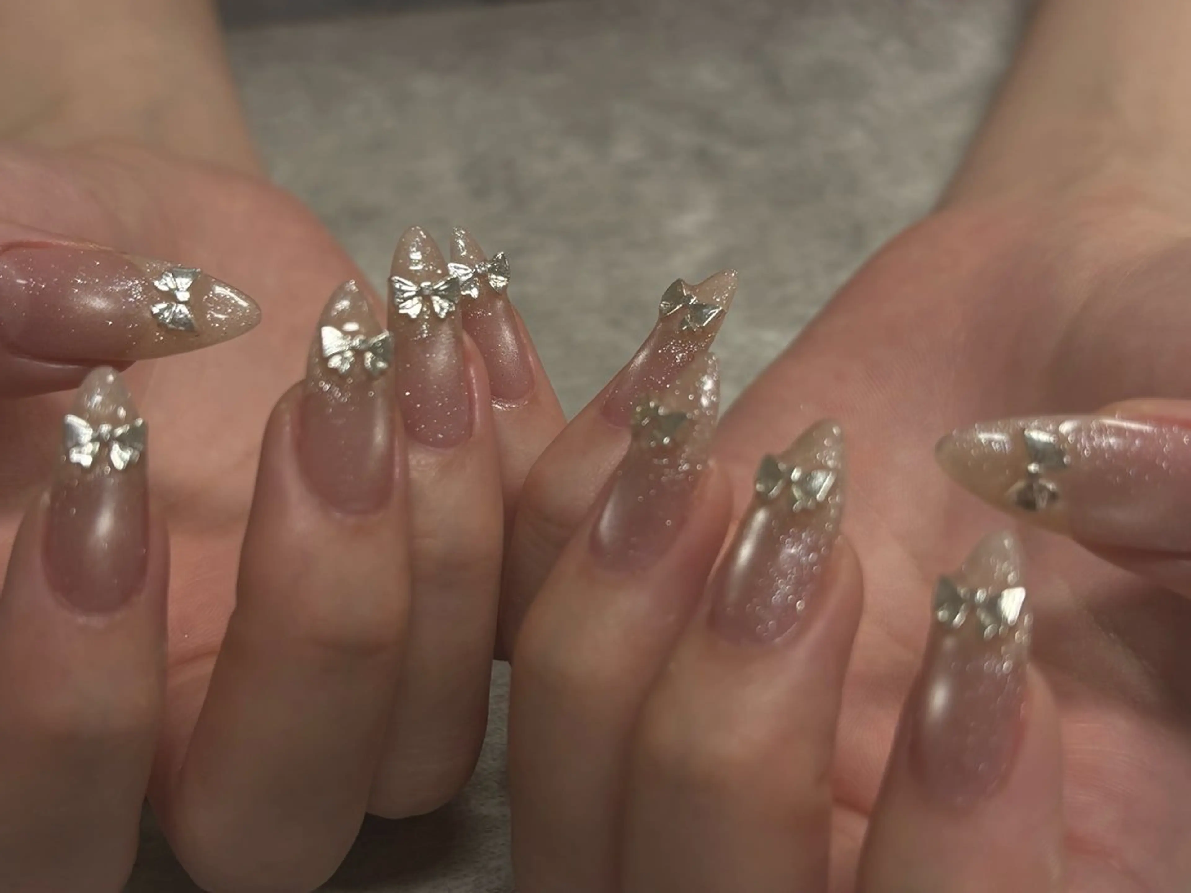 ネイル ハンドネイル Protea きぬがわ らむのネイルデザイン