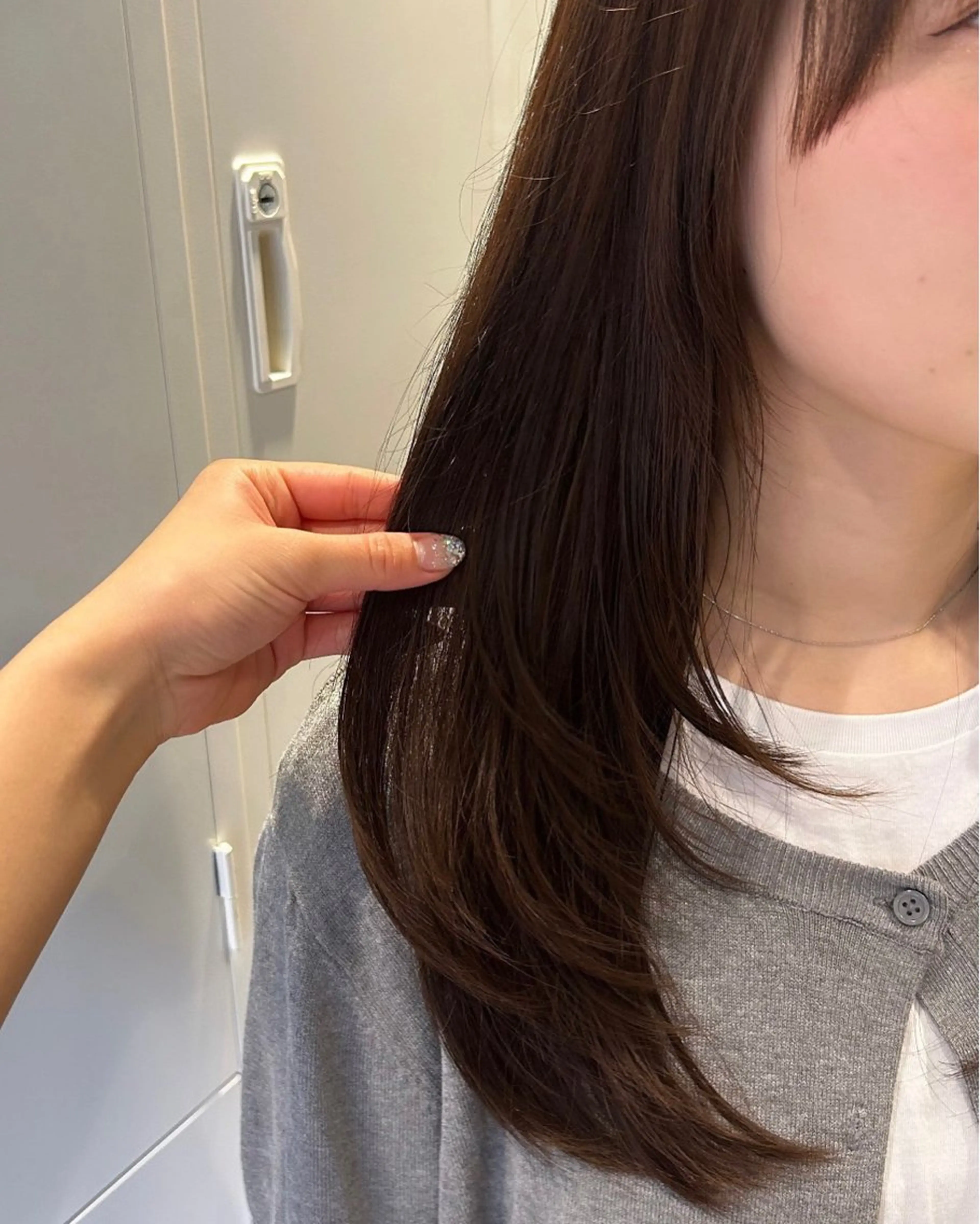 セミロング 紗帆(saho) ︎︎︎︎のヘアスタイル