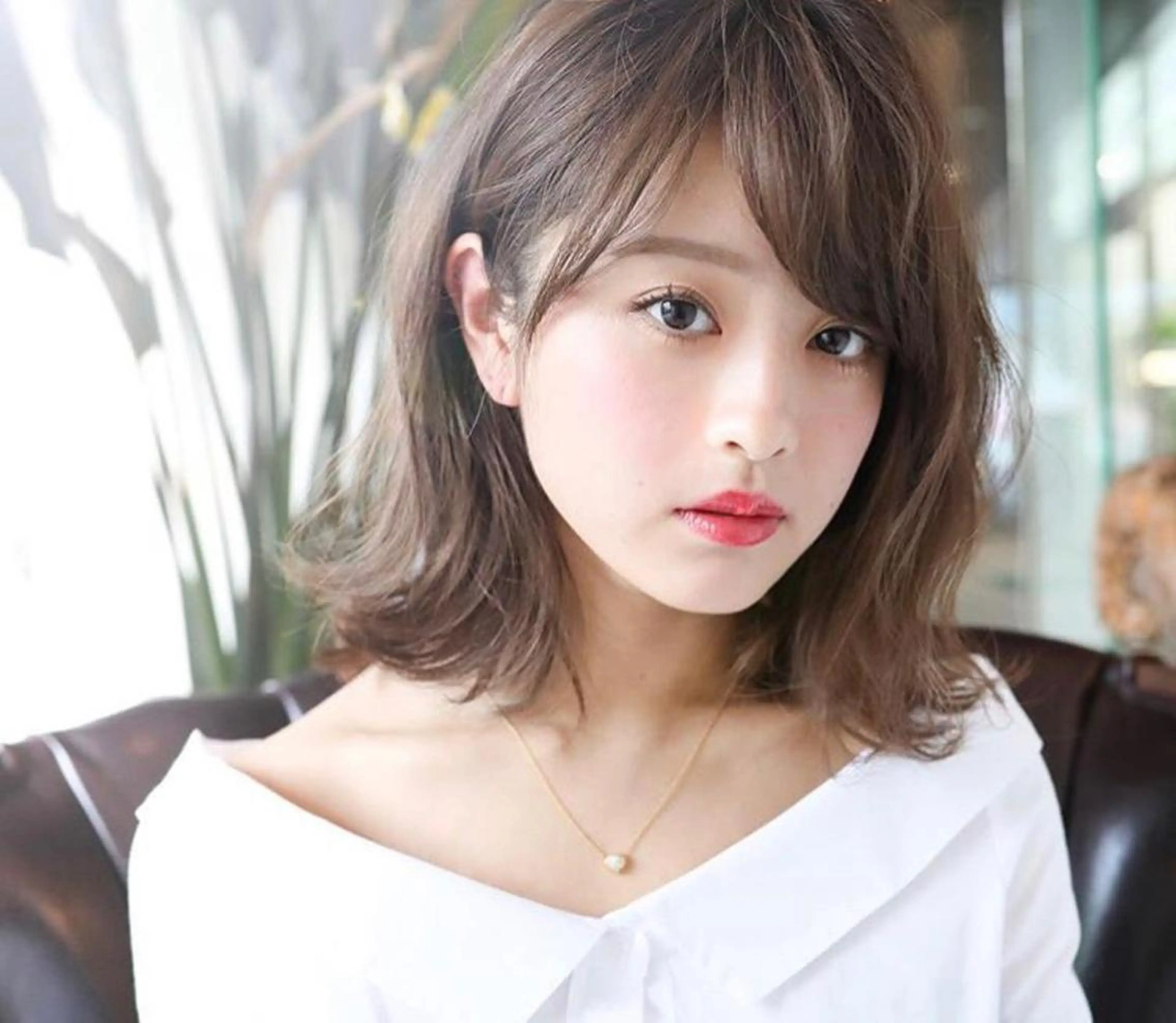 ショート カラー ボブ 外ハネヘア カット ヘアカラー トリートメント ガレリアエレガンテ栄店所属・ガレリア エレガンテ栄のヘアスタイル