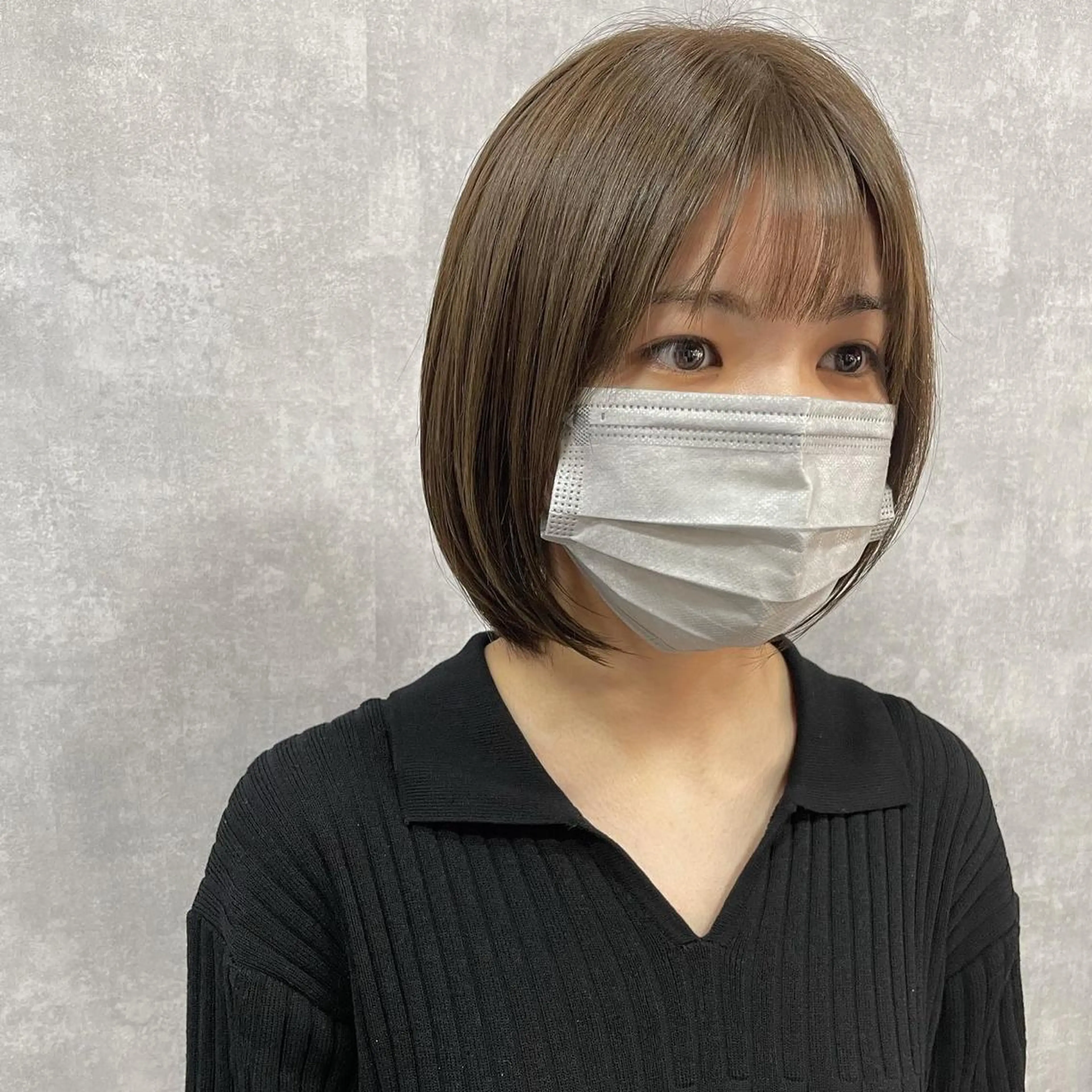 ショート 切りっぱなしボブ ショートボブ ハンサムショート 丸みショート アッシュ カット トリートメント C’LD hair  produce /シールドヘア所属・モテ髪/ボブ/ショー ト/アダチフウトのヘアスタイル