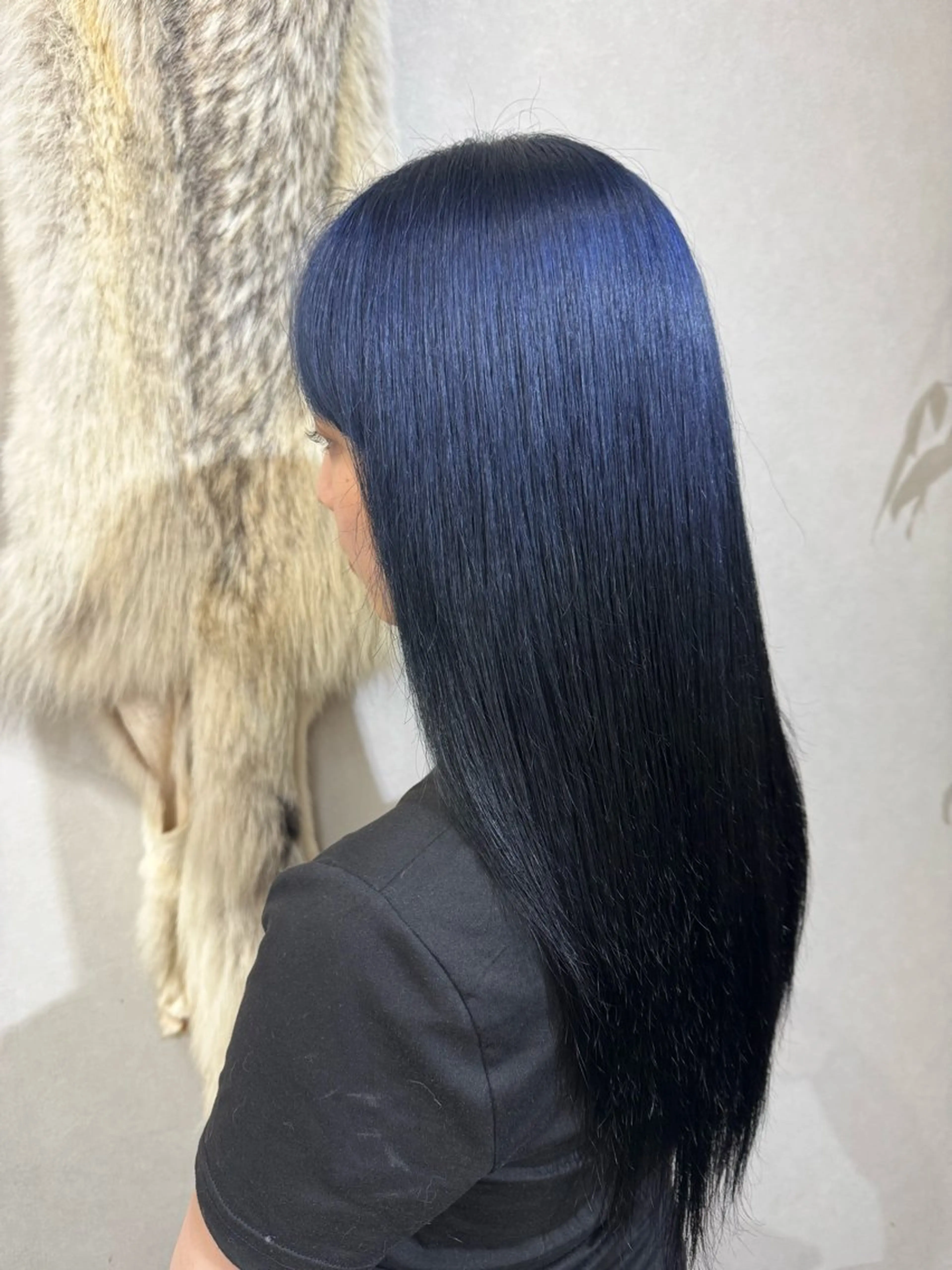 ロング ヘアカラー 永野 いずみのヘアスタイル