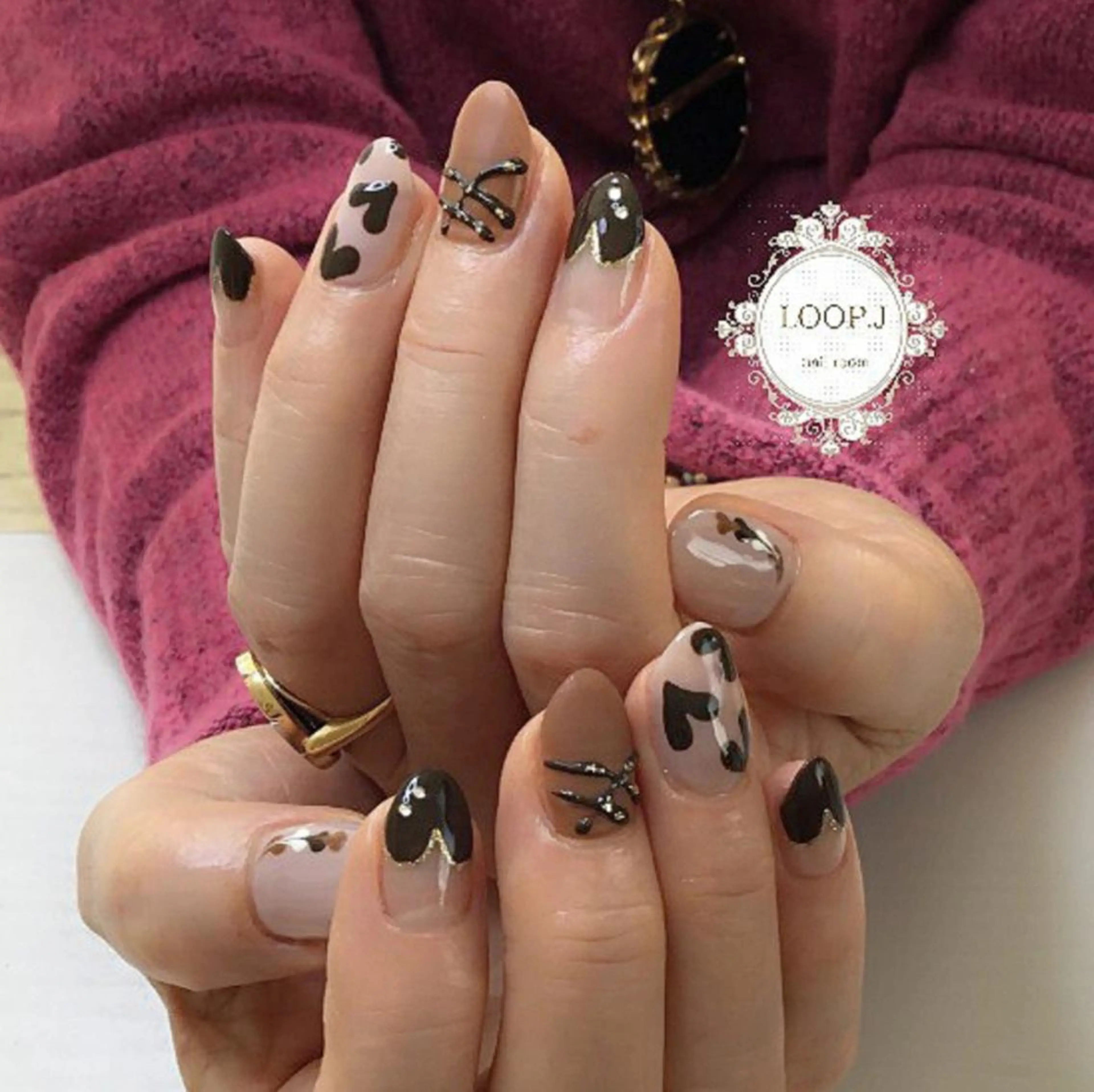 ネイル おおくぼ めぐみのネイルデザイン