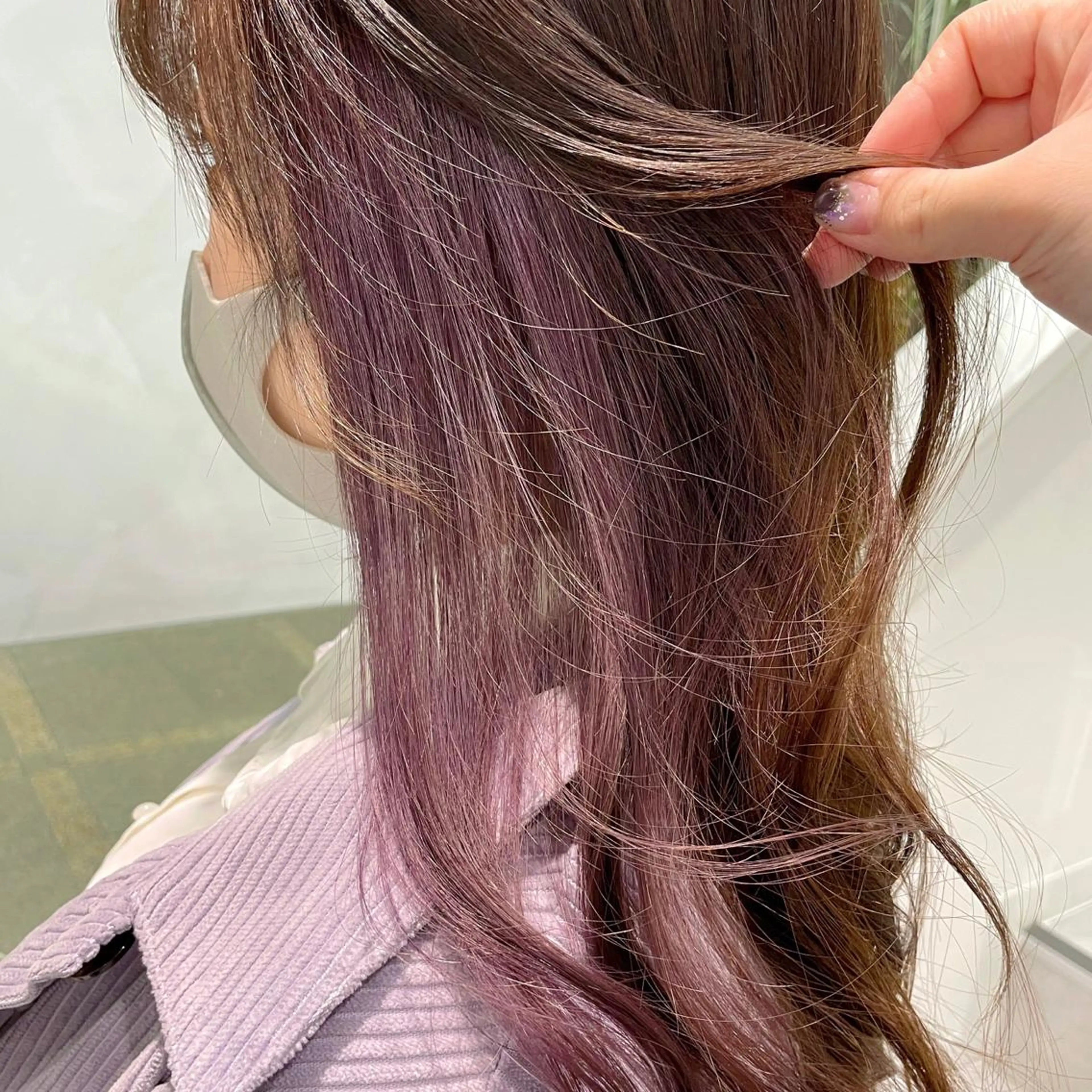 ロング カラー これた🧸ヘアメ職人 ♡髪質改善♡カラーのヘアスタイル