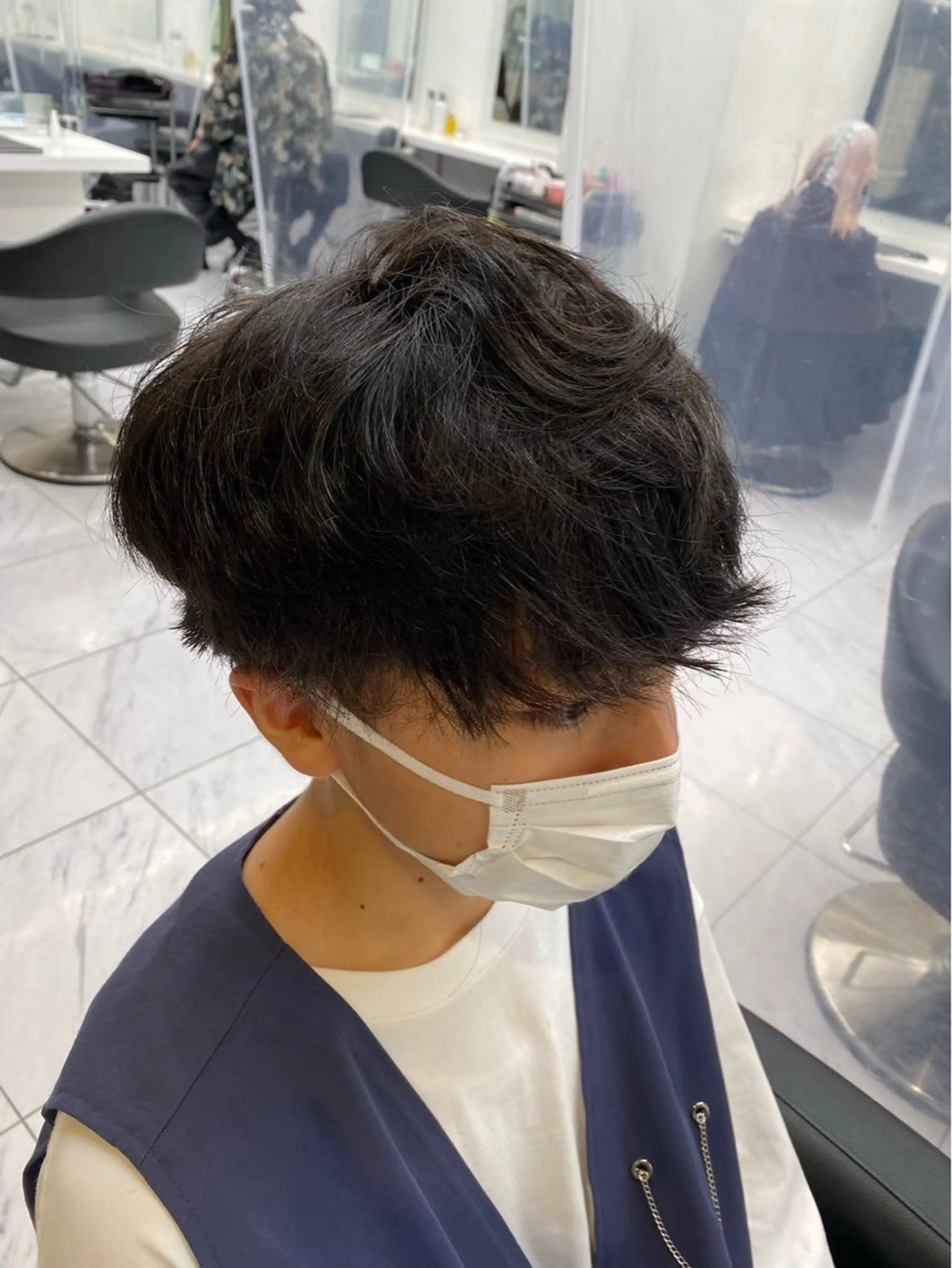 カラー パーマ メンズ メンズ特化/パーマ/ カット/カラー/るなのヘアスタイル