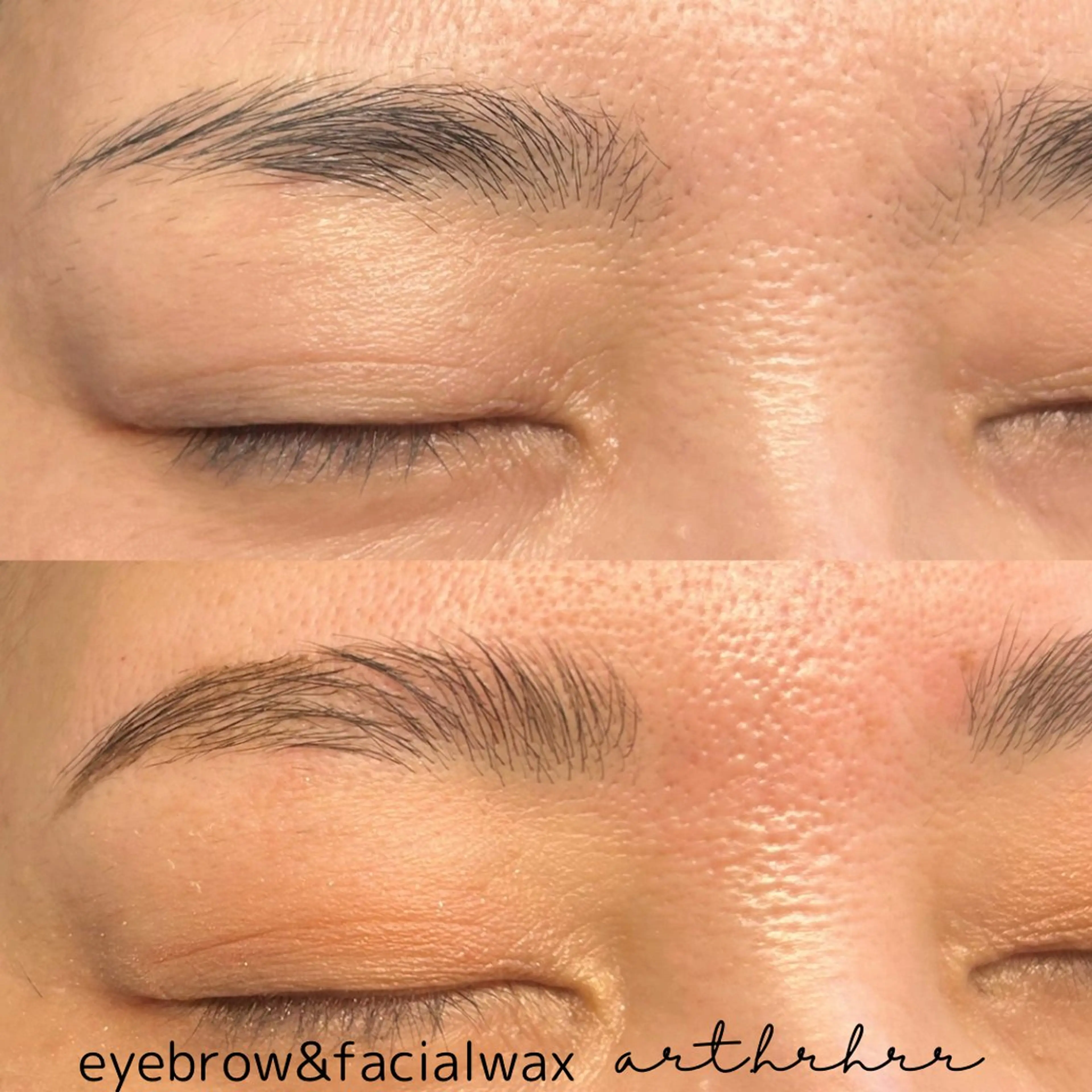 メンズ アイブロウ メンズパーマ ハリウッドブロウリフト メンズアイブロウ 眉毛ワックス脱毛 眉毛&フェイス WAX専門ハルヒラリの眉毛・アイブロウイメージ