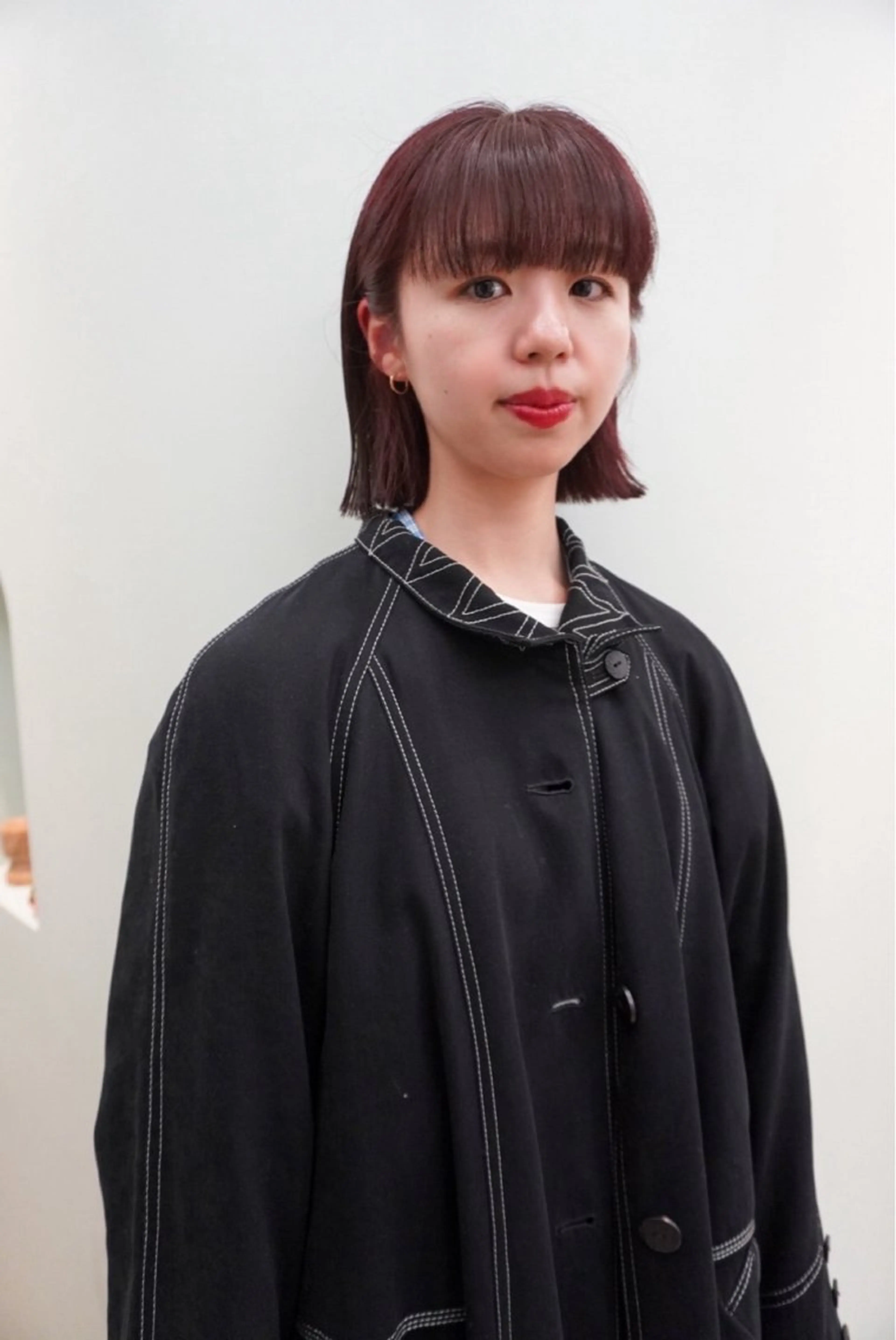 ミディアム カラー ラベンダーカラー yew所属・名古屋カラーモデル/ 暖色カラー/リカのヘアスタイル