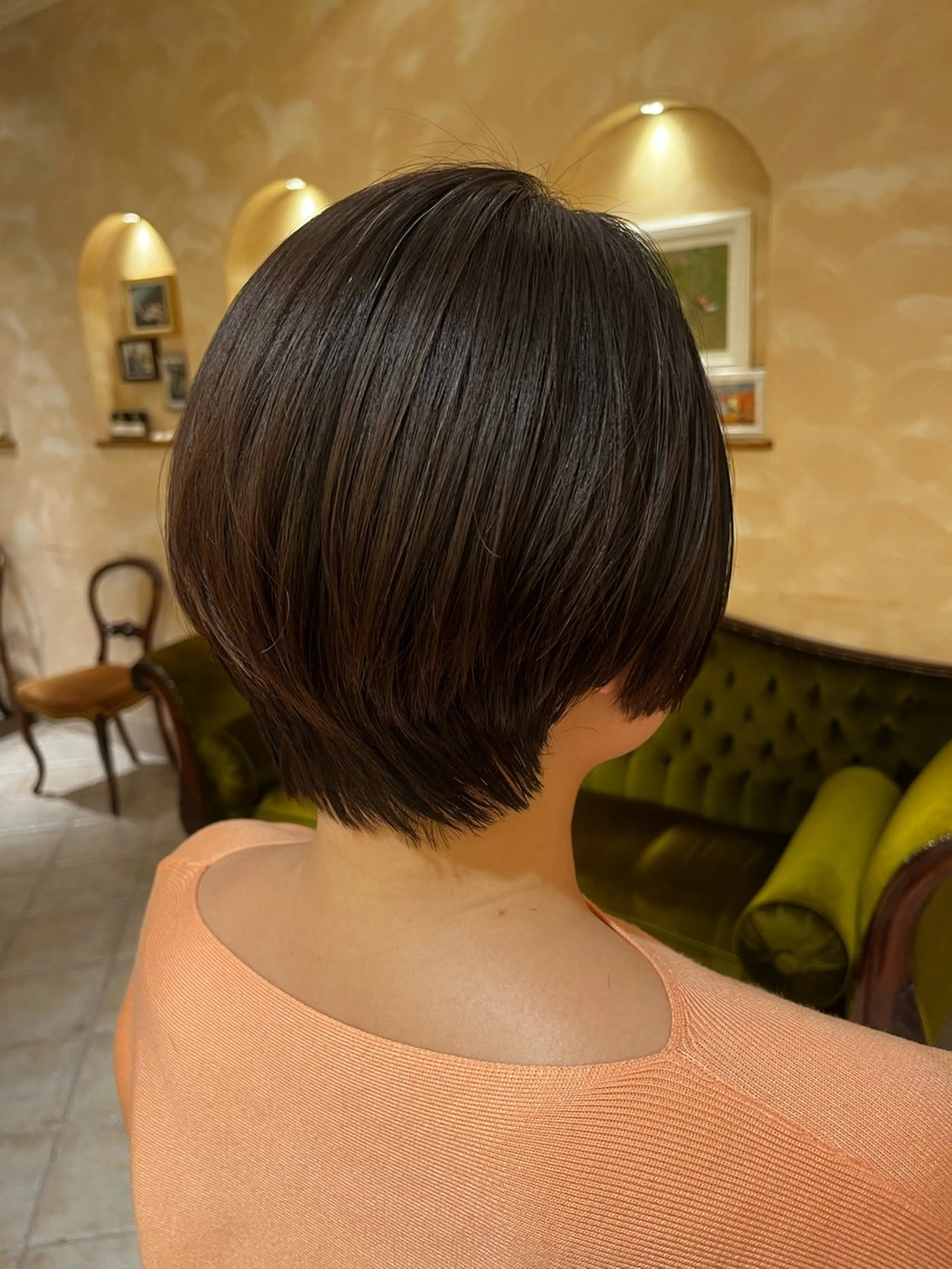 ショート 田内 満里奈のヘアスタイル