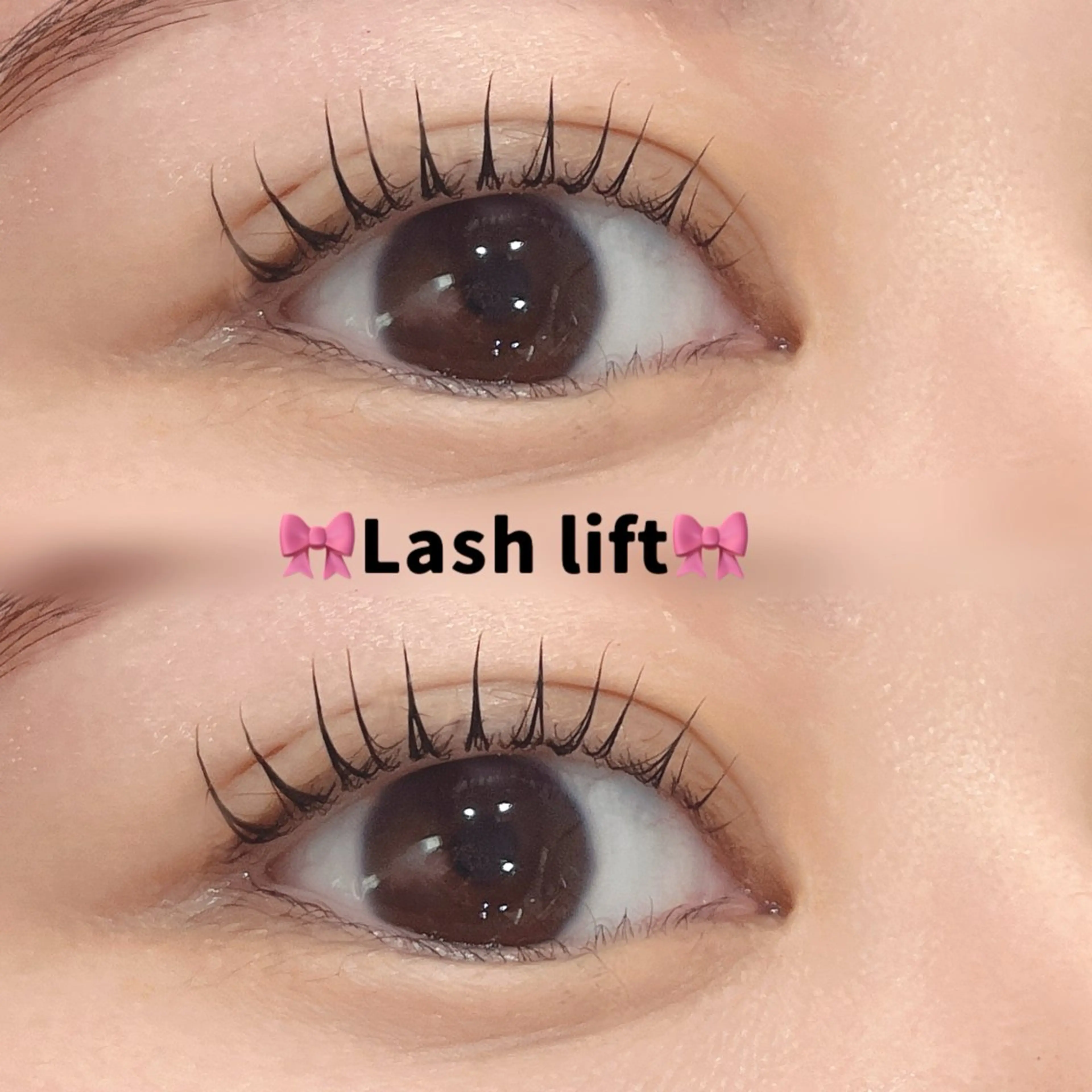 マツエク・マツパ フラットラッシュ 韓国風マツエク パリジェンヌラッシュリフト 下まつげエクステ 一重×まつ毛パーマ マツパ Rairia momoka🎀✨のマツエク・マツパデザイン