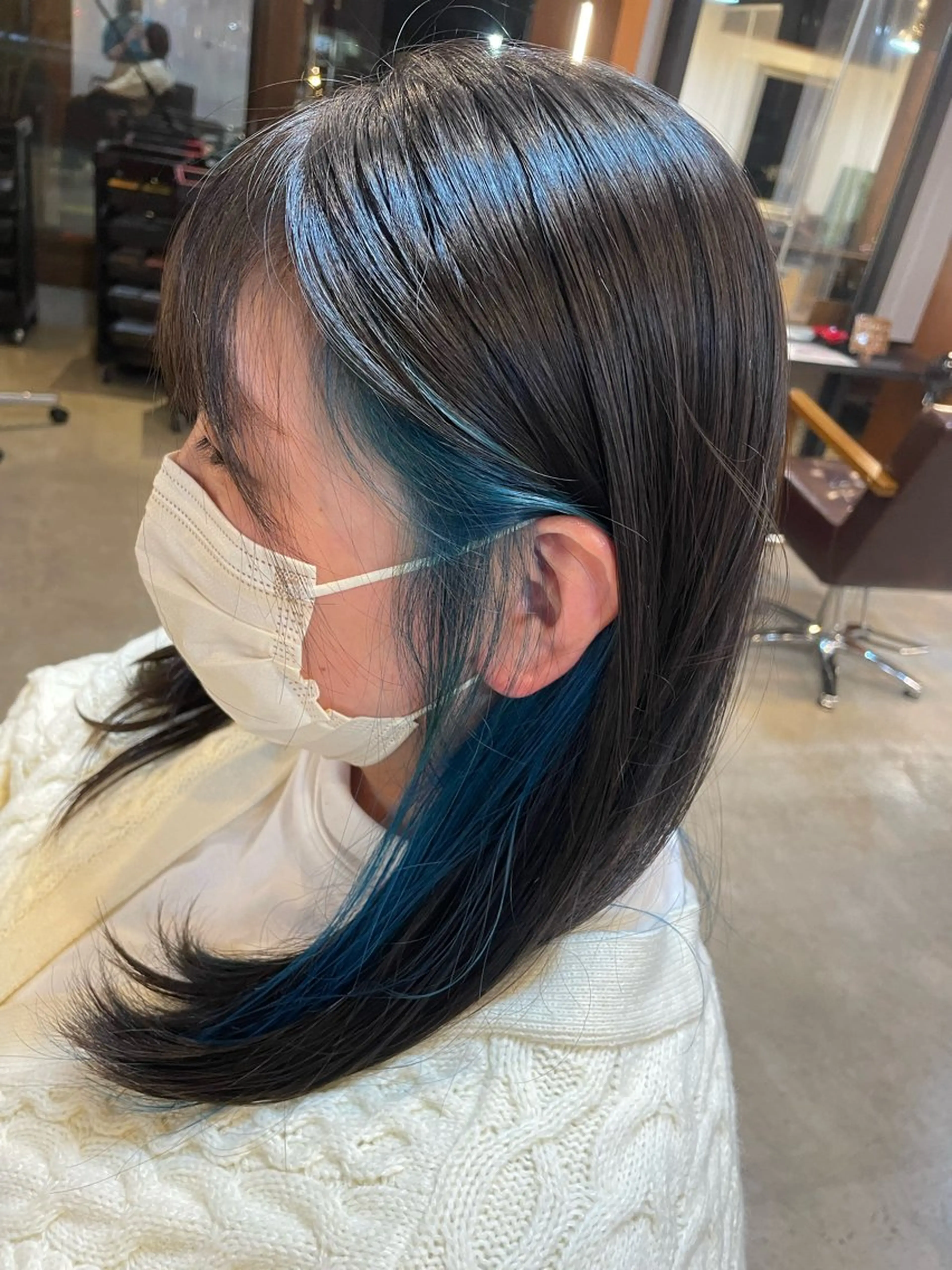 カラー カット ヘアカラー トリートメント 手塚 由佳のヘアスタイル