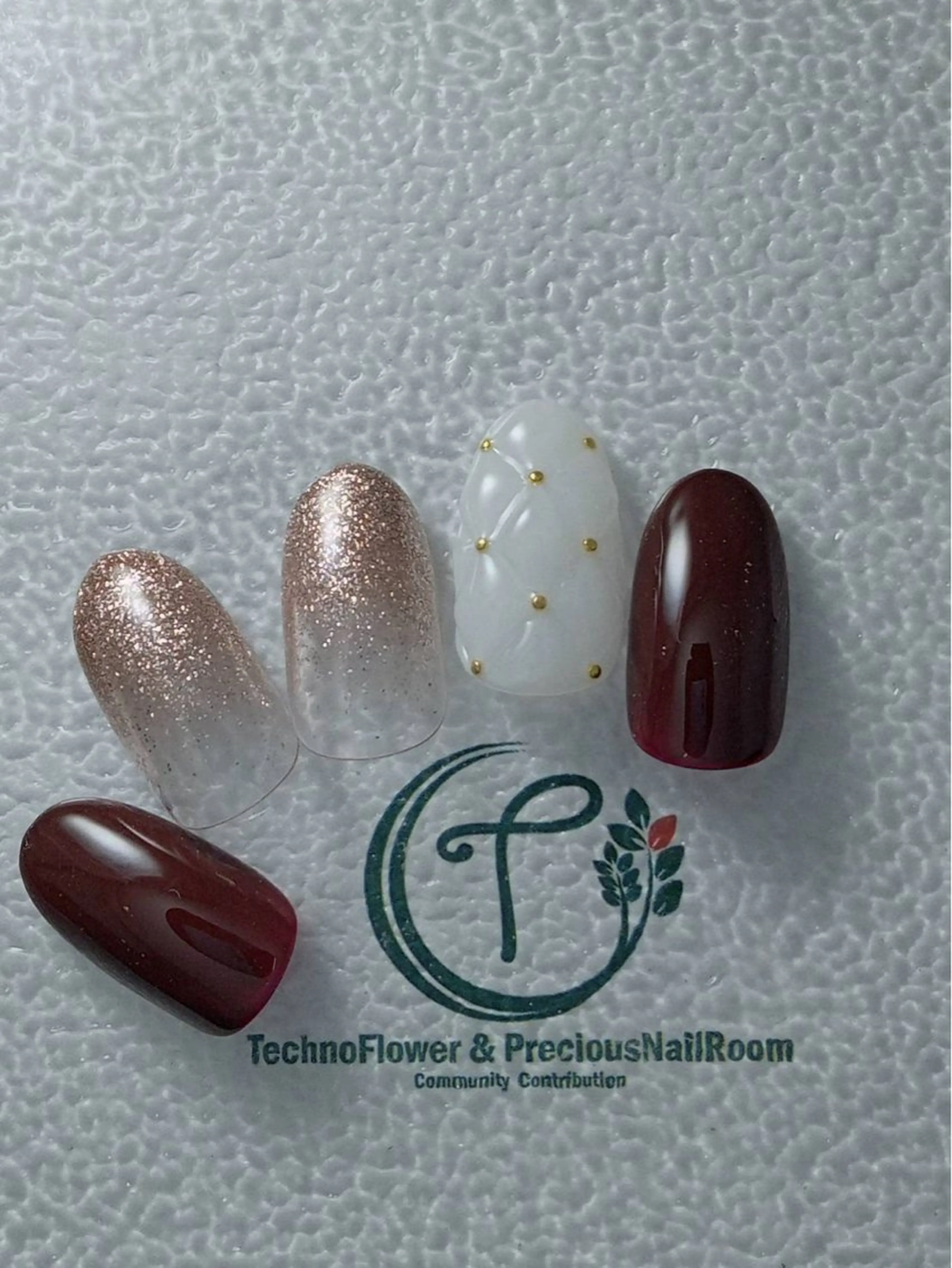 ネイル フラワーネイル precious nail room所属・precious nail  roomのネイルデザイン