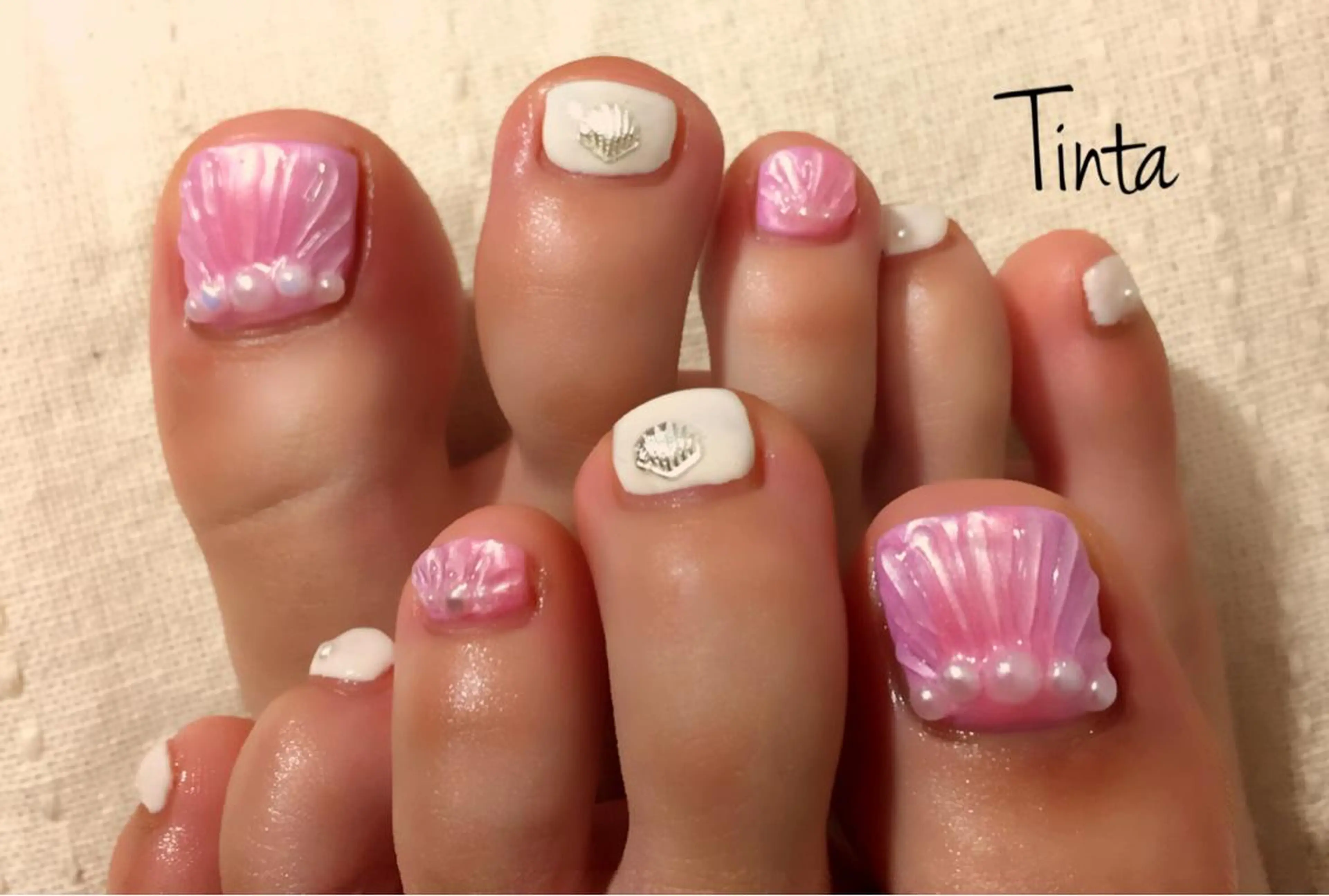 ネイル フットネイル ジェルネイル ネイルサロン ティンタ所属・馬場 典子のネイルデザイン