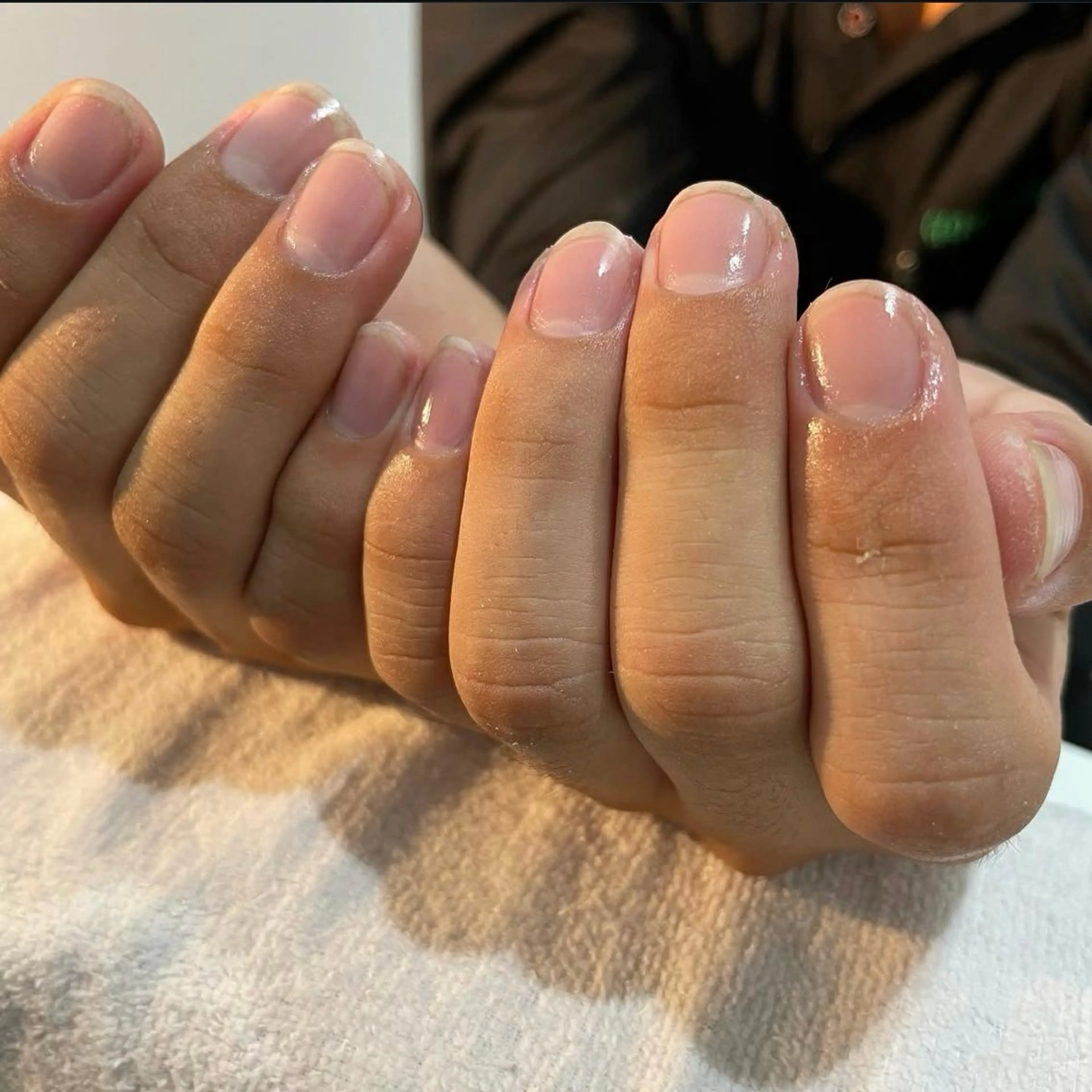 【メンズ♥ハンドケア】 +クリアネイルの写真